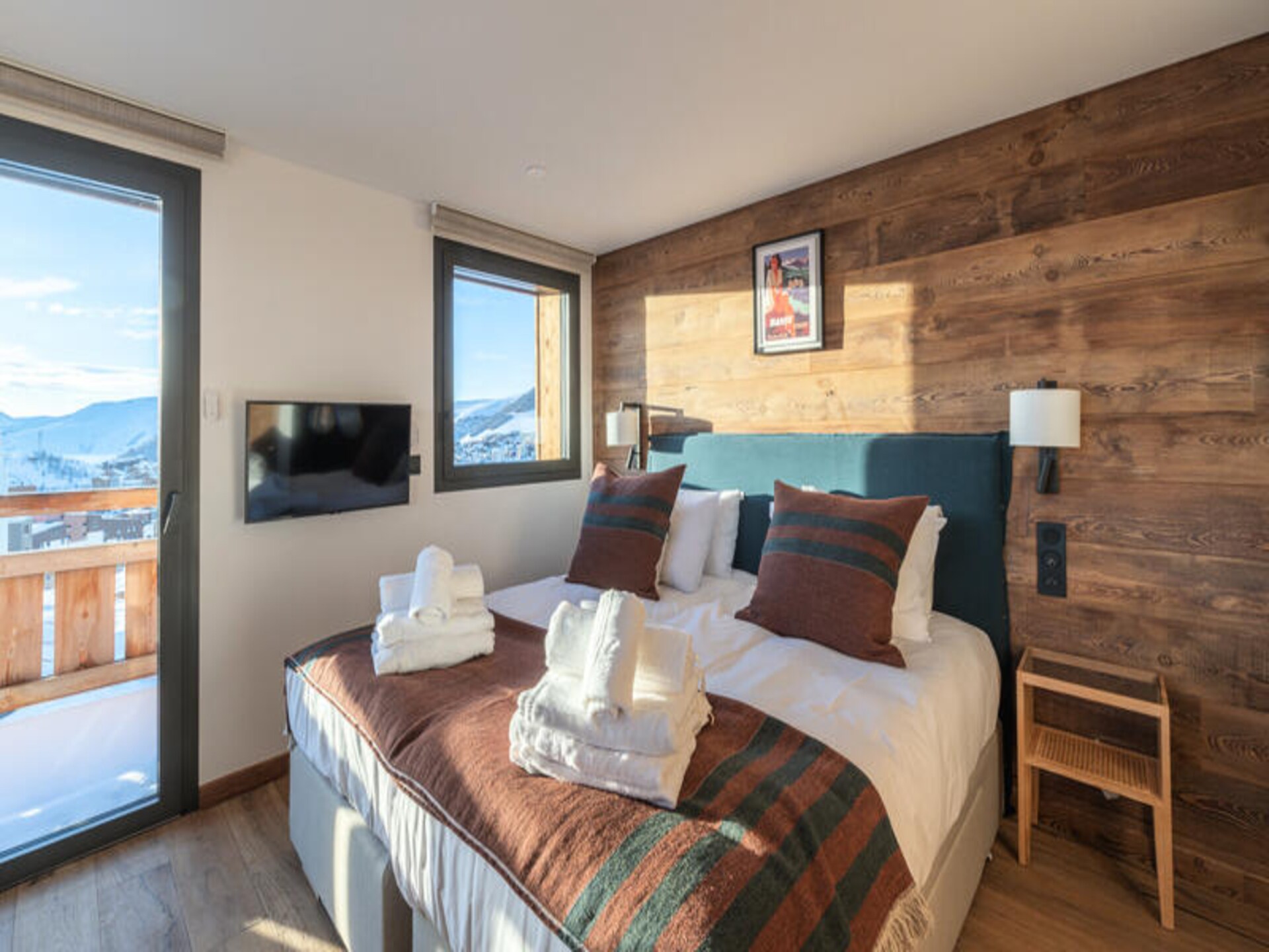 Chalet Torino in Alpe d'Huez: Luxe voor 12, ski-in/ski-out met jacuzzi en sauna - foto 6