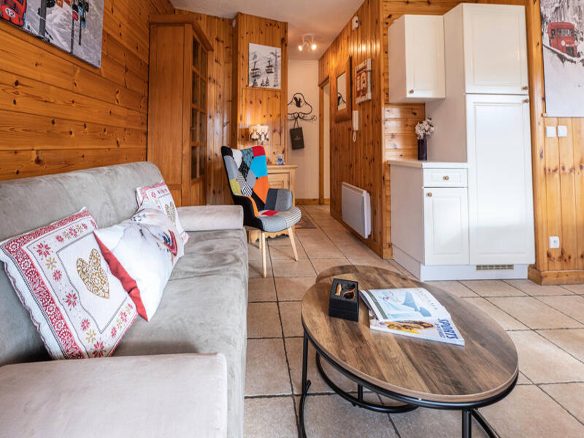 Knus appartement voor 4 in het hart van Alpe d'Huez, vlakbij de piste - foto 11
