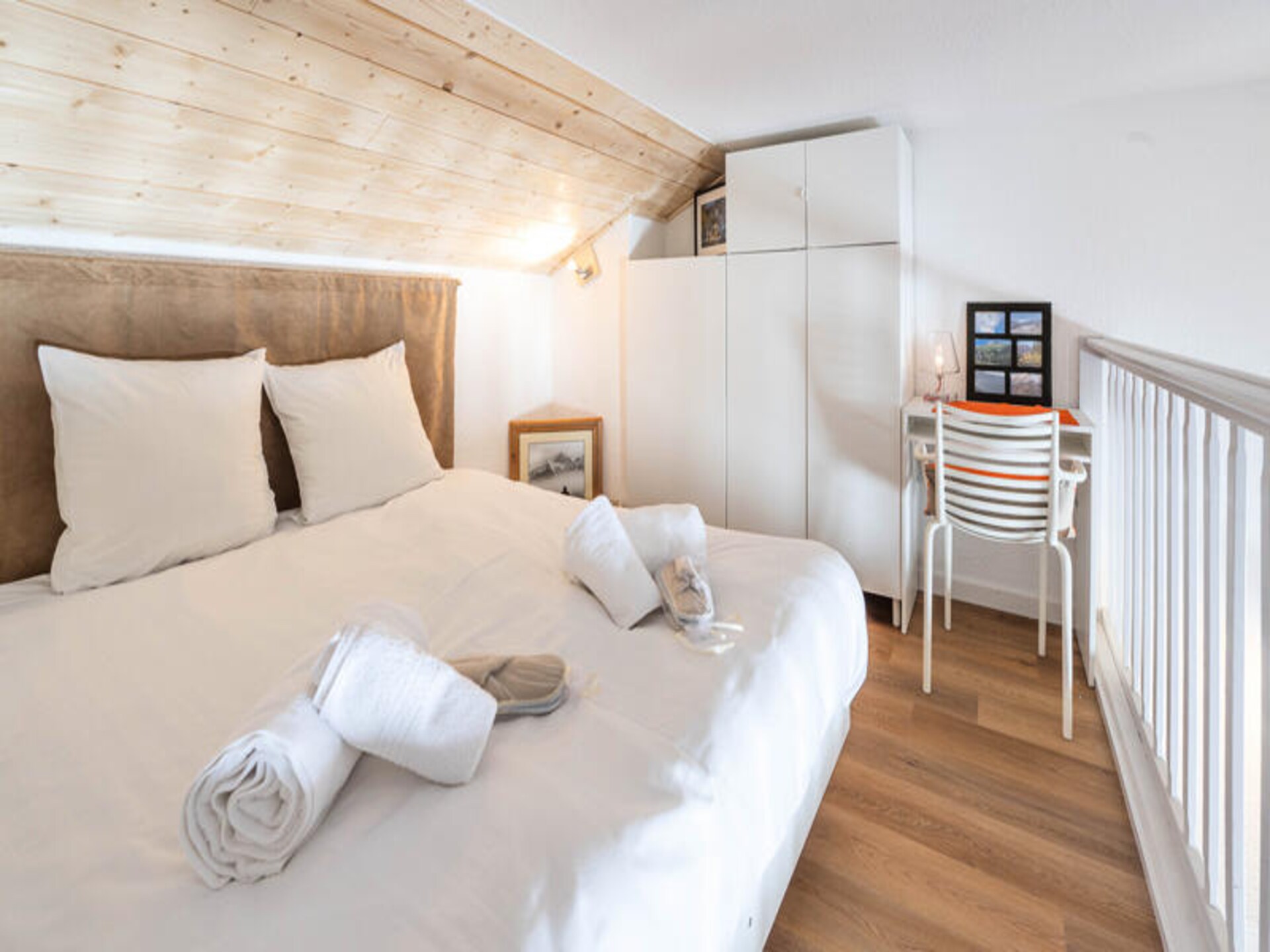Studio met mezzanine op de piste in Alpe d'Huez, vlakbij de Alpe Express - foto 7