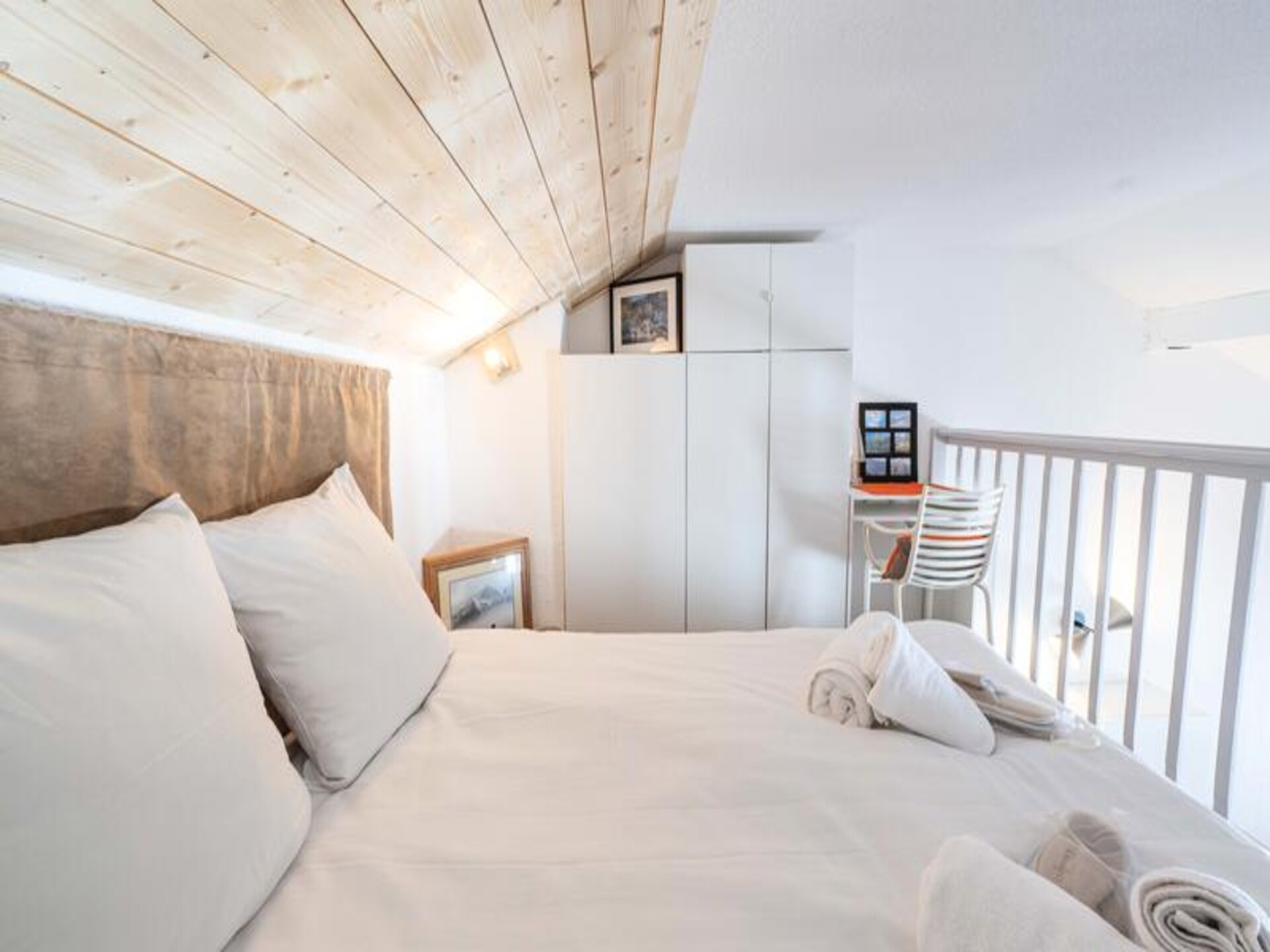 Studio met mezzanine op de piste in Alpe d'Huez, vlakbij de Alpe Express - foto 9