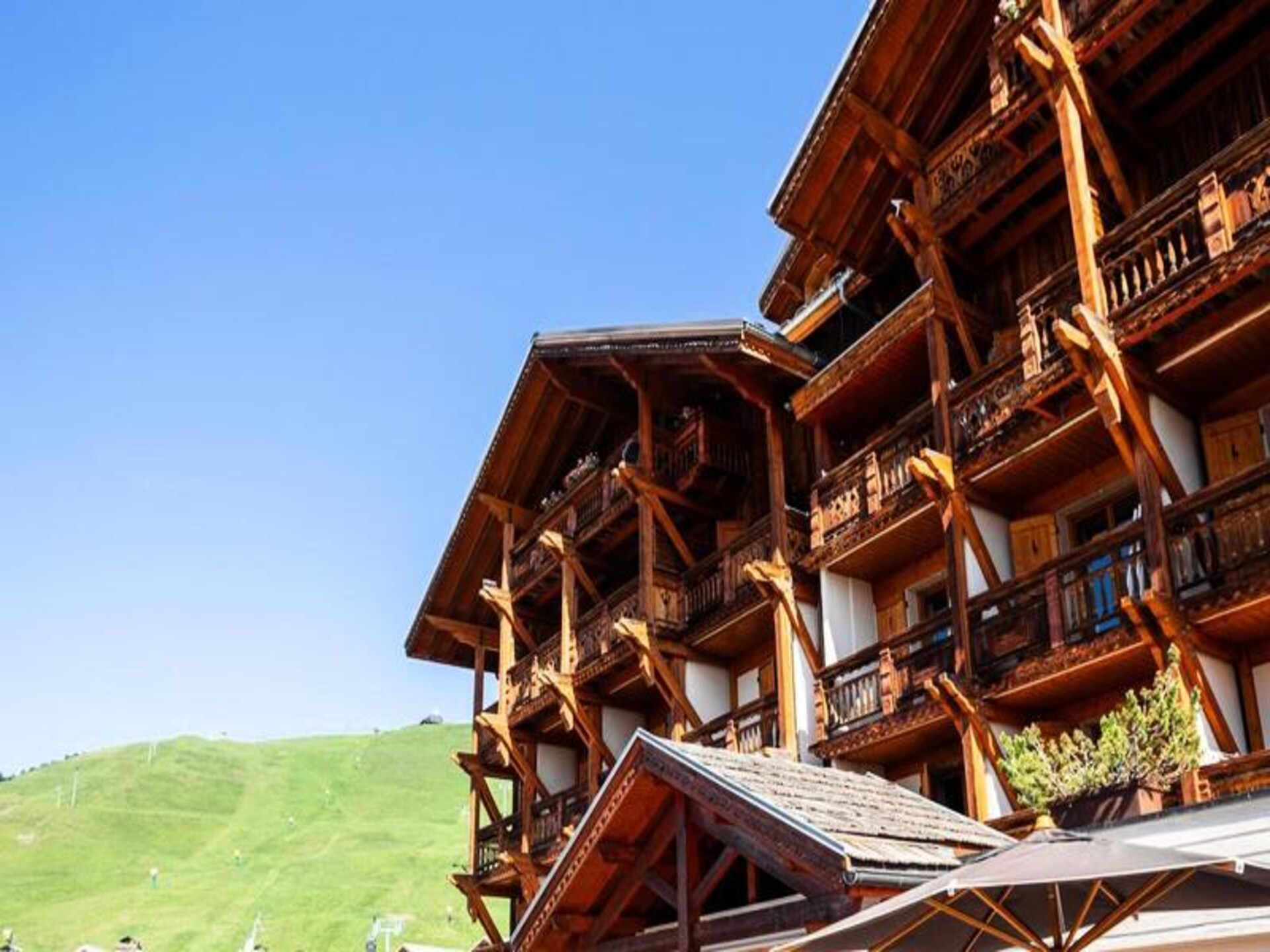 5-sterren appartement in Alpe d'Huez met zwembad, spa en bergzicht - foto 5