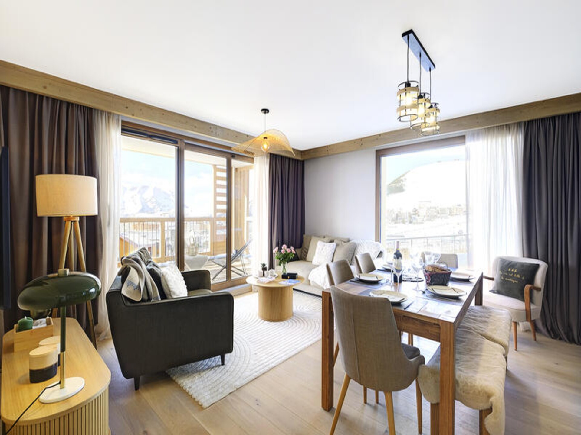 Prachtig appartement op de piste in Alpe d'Huez met zwembad en sauna - foto 5