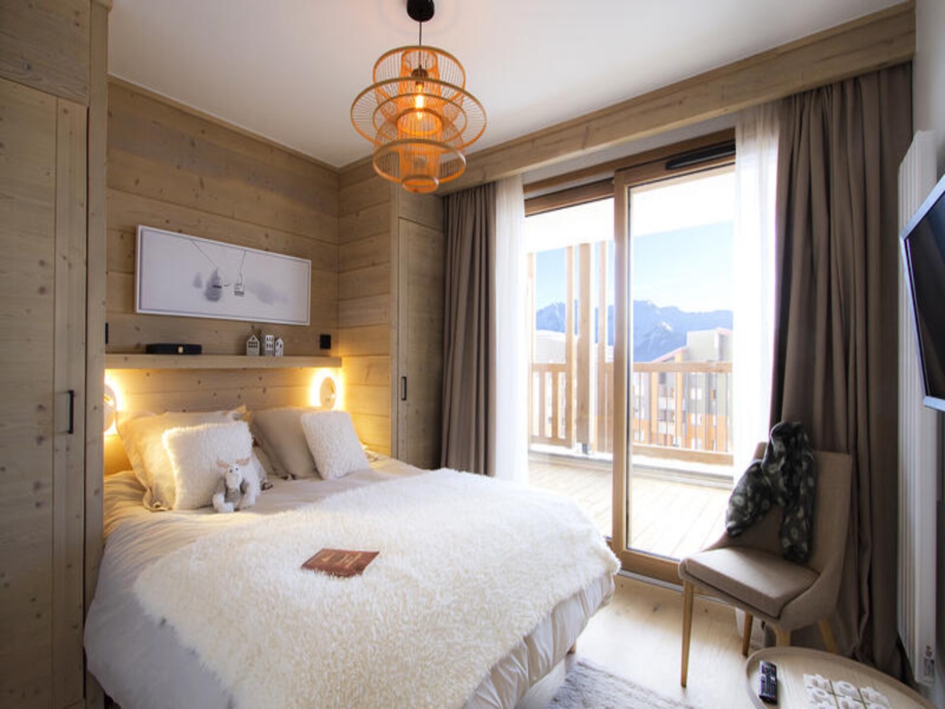 Prachtig appartement op de piste in Alpe d'Huez met zwembad en sauna - foto 7
