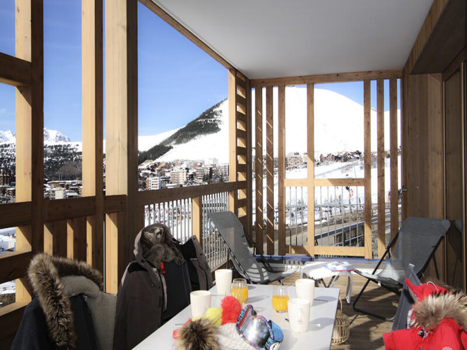 Prachtig appartement op de piste in Alpe d'Huez met zwembad en sauna - foto 12