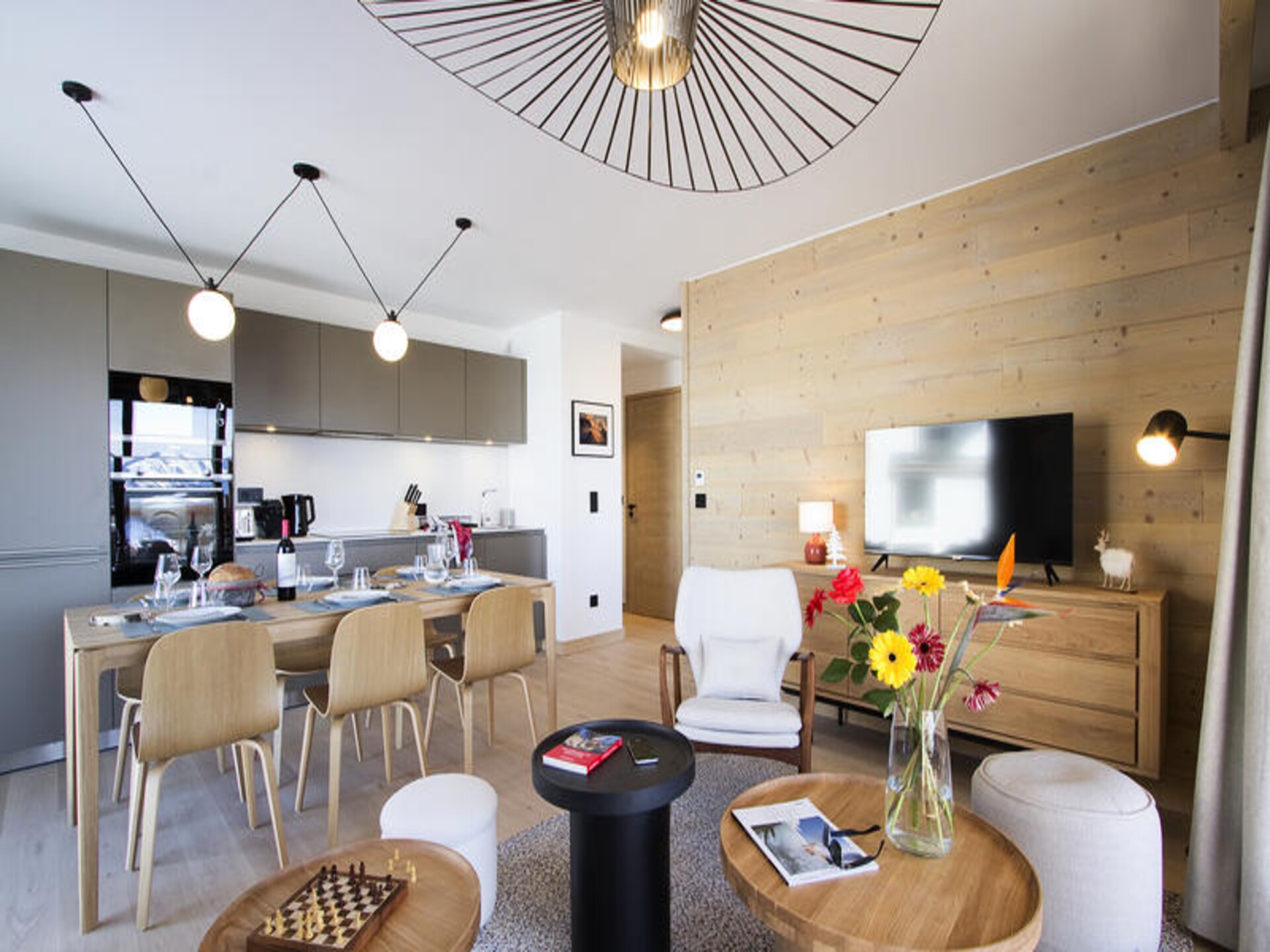 Licht appartement met sauna, zwembad en directe piste-toegang in Huez - foto 5