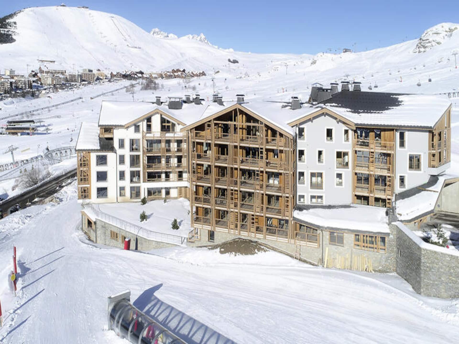 Ski-in/ski-out appartement Les Arcs 1800 met panoramisch uitzicht - foto 2