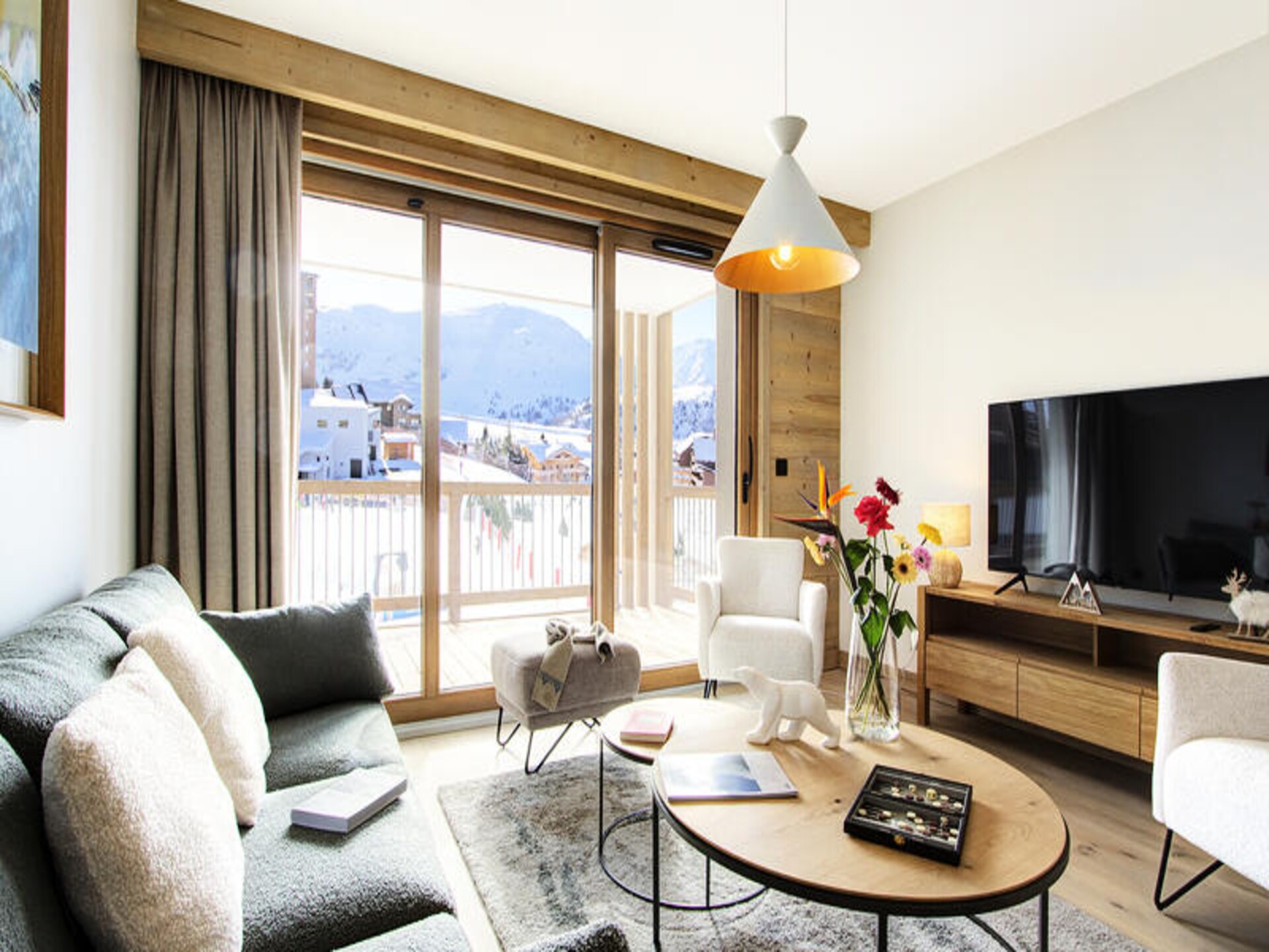 Ski-in/ski-out appartement Les Arcs 1800 met panoramisch uitzicht - foto 6