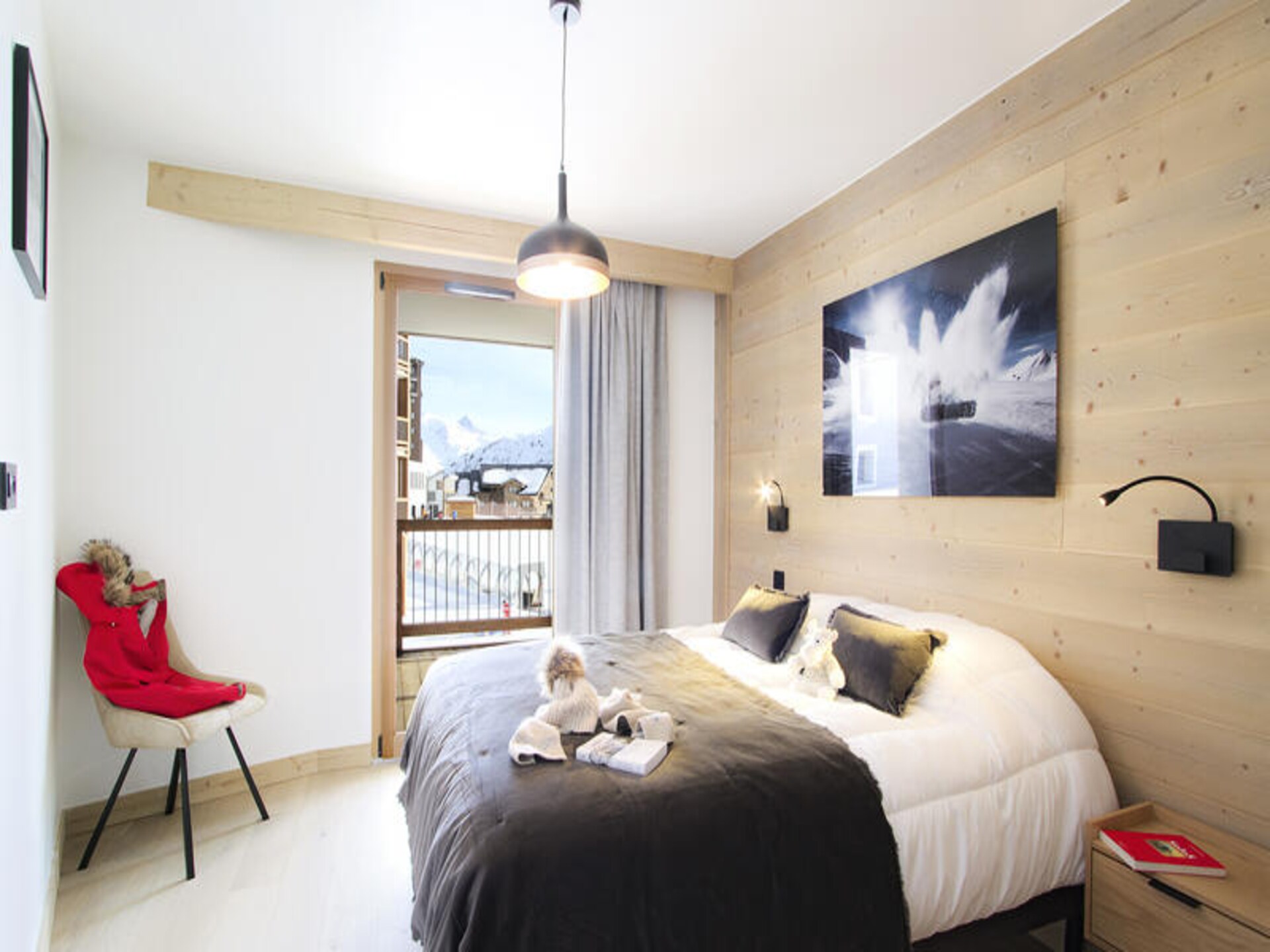 Ski-in/ski-out appartement Les Arcs 1800 met panoramisch uitzicht - foto 8