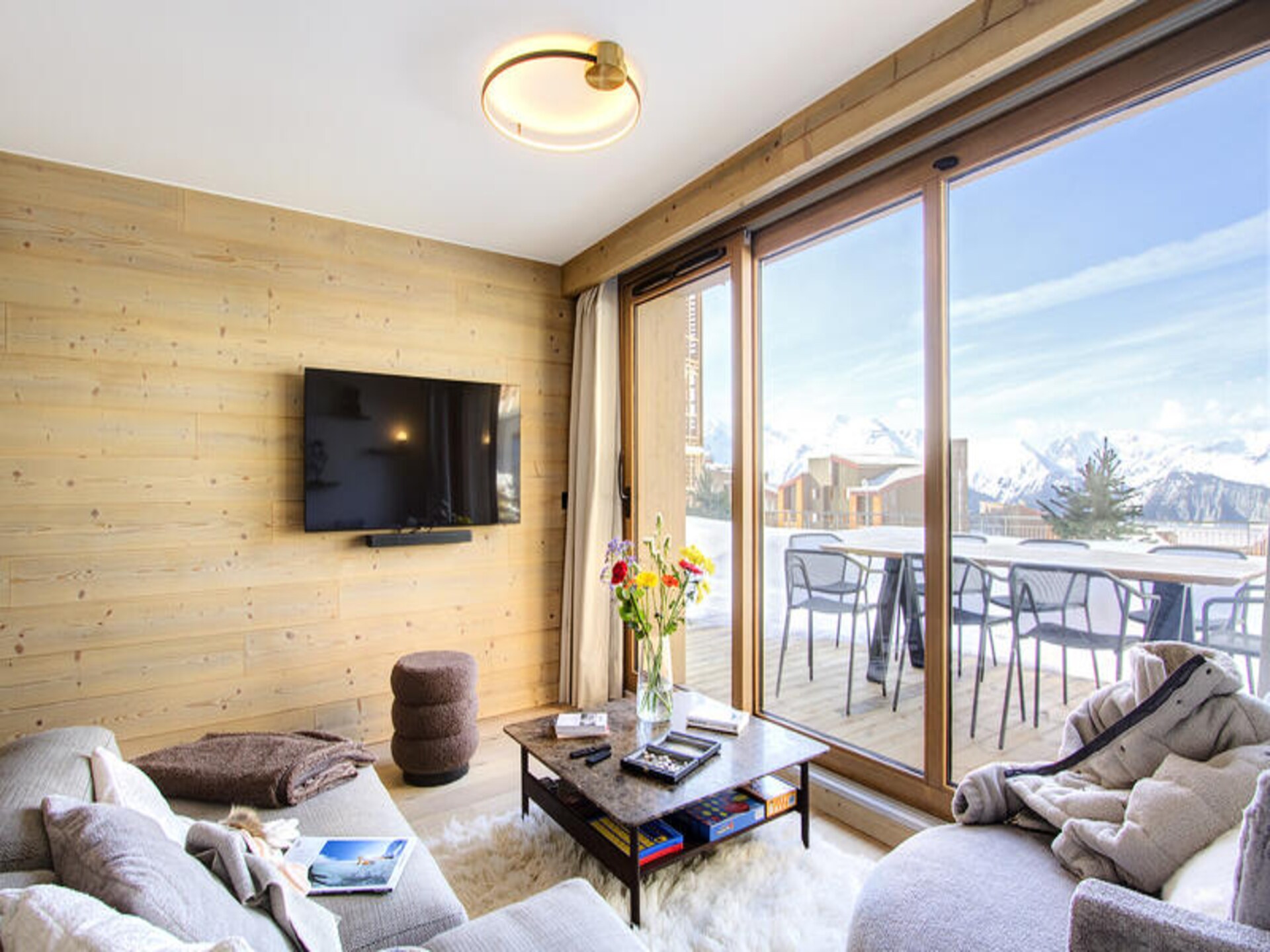 Luxe appartement in Huez met panoramisch uitzicht op de Alpen - foto 4