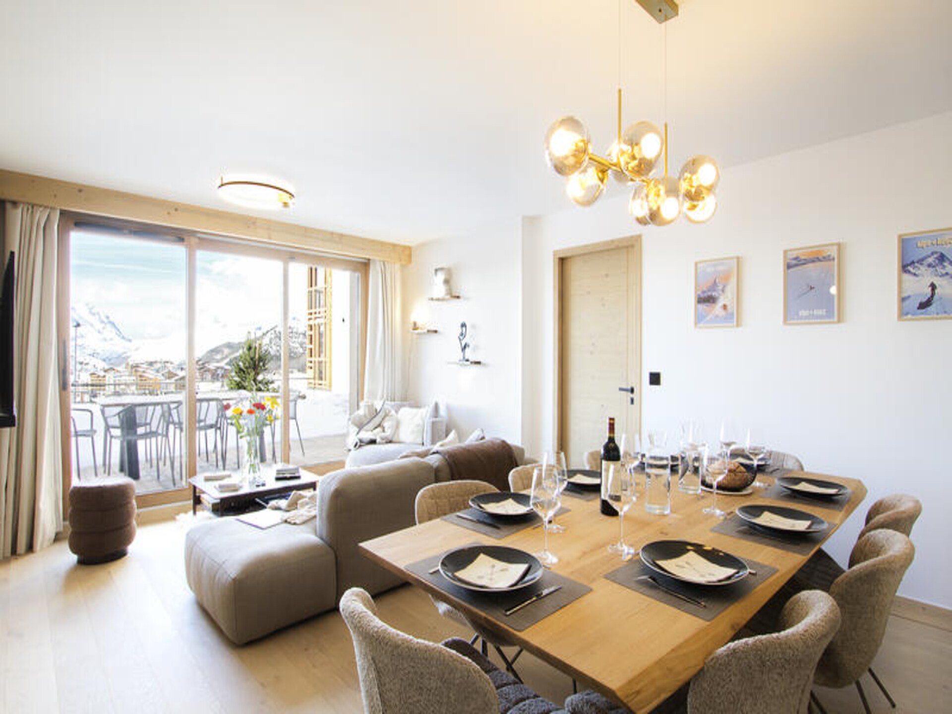 Luxe appartement in Huez met panoramisch uitzicht op de Alpen - foto 5