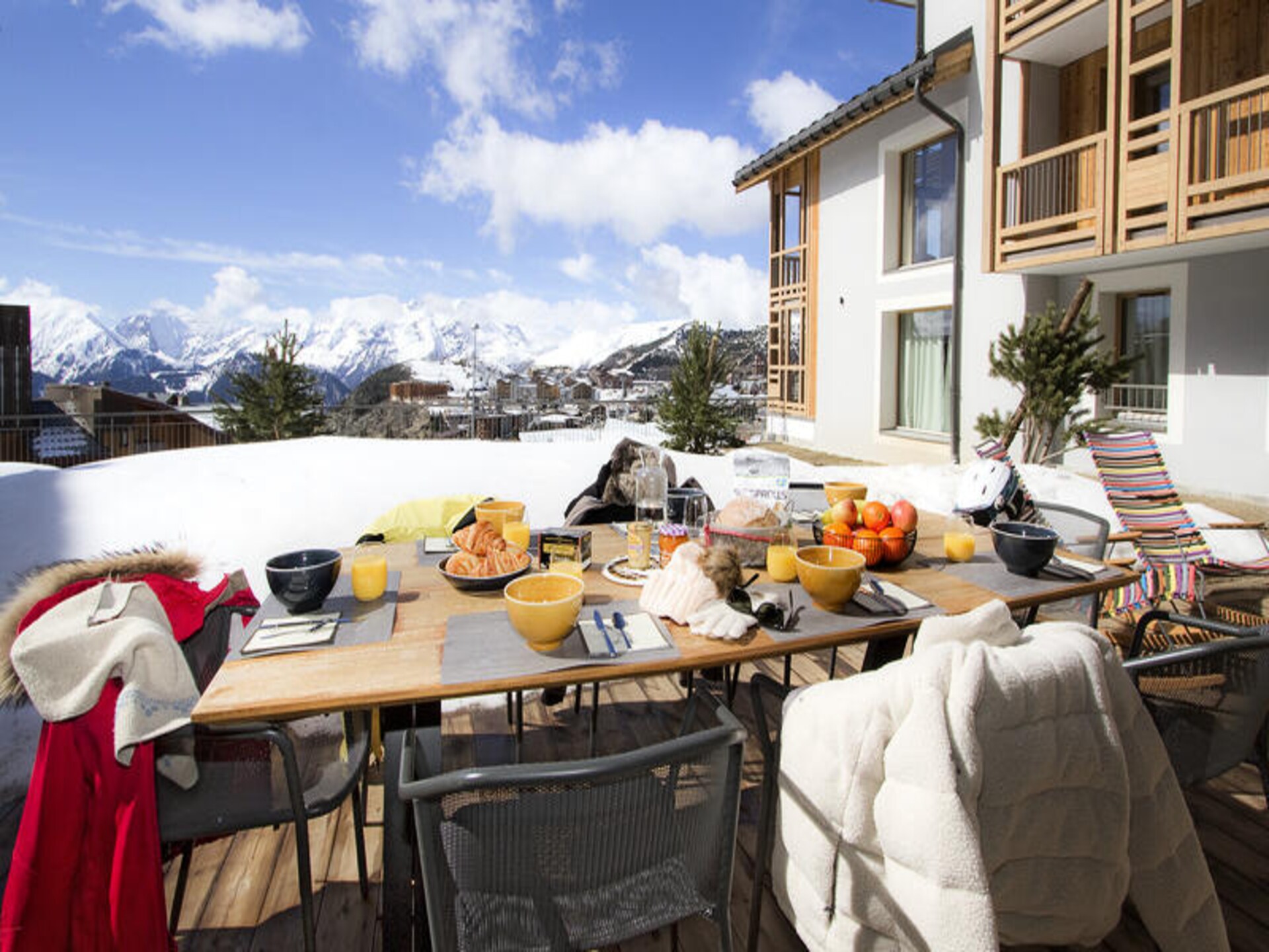 Luxe appartement in Huez met panoramisch uitzicht op de Alpen - foto 14