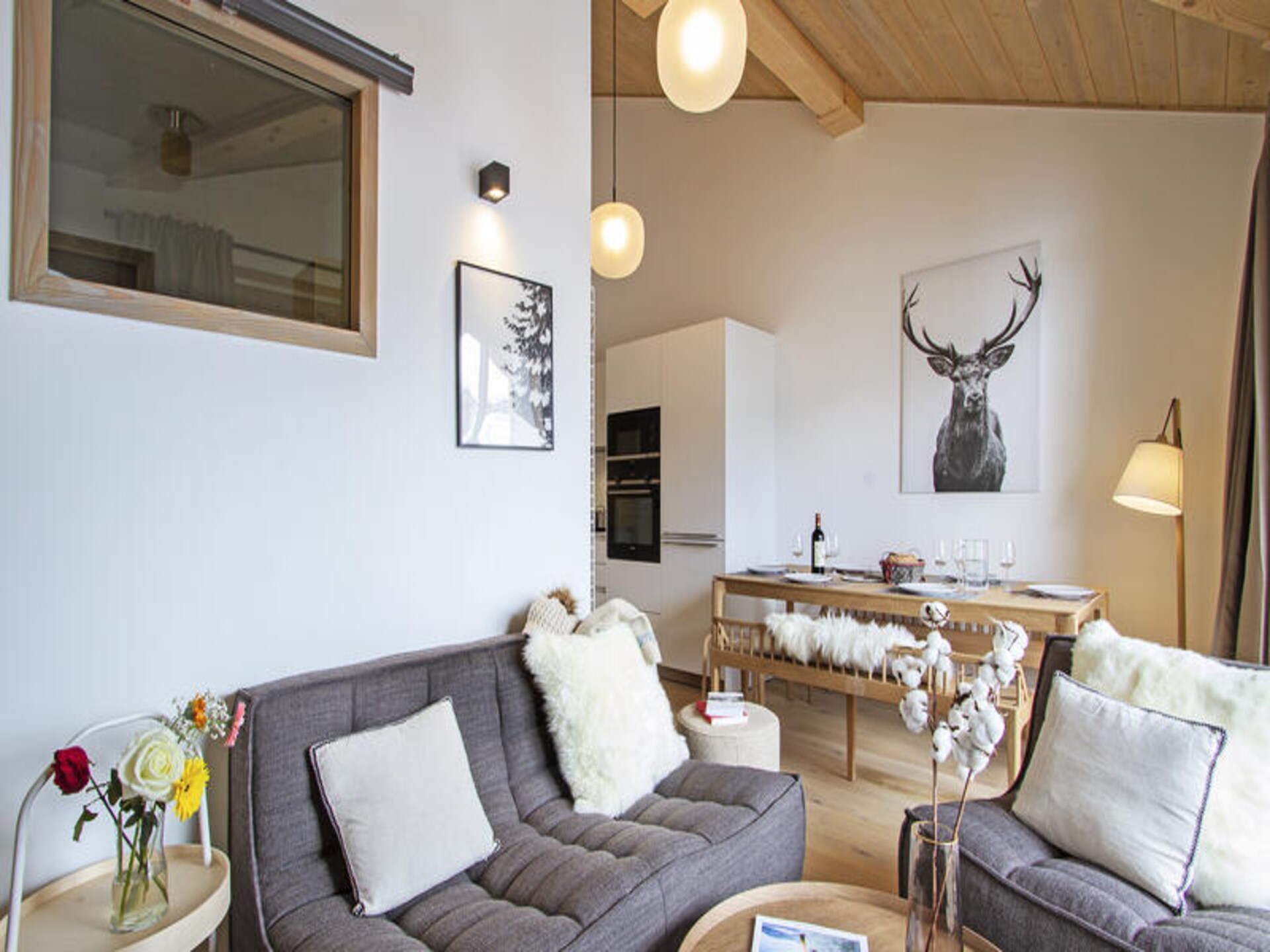Ski-in/ski-out appartement met balkon en wellness in Huez - foto 4