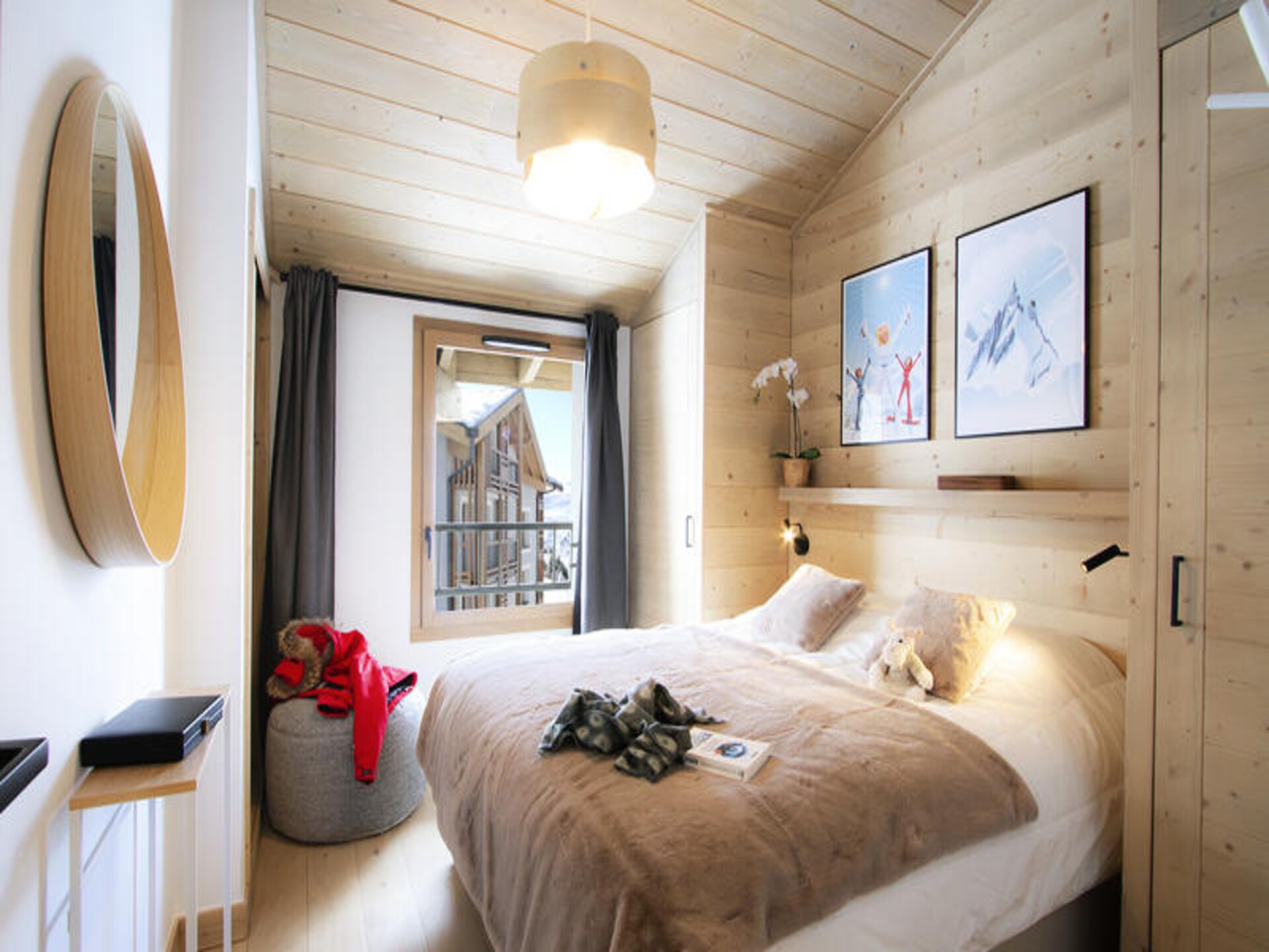 Ski-in/ski-out appartement met balkon en wellness in Huez - foto 5