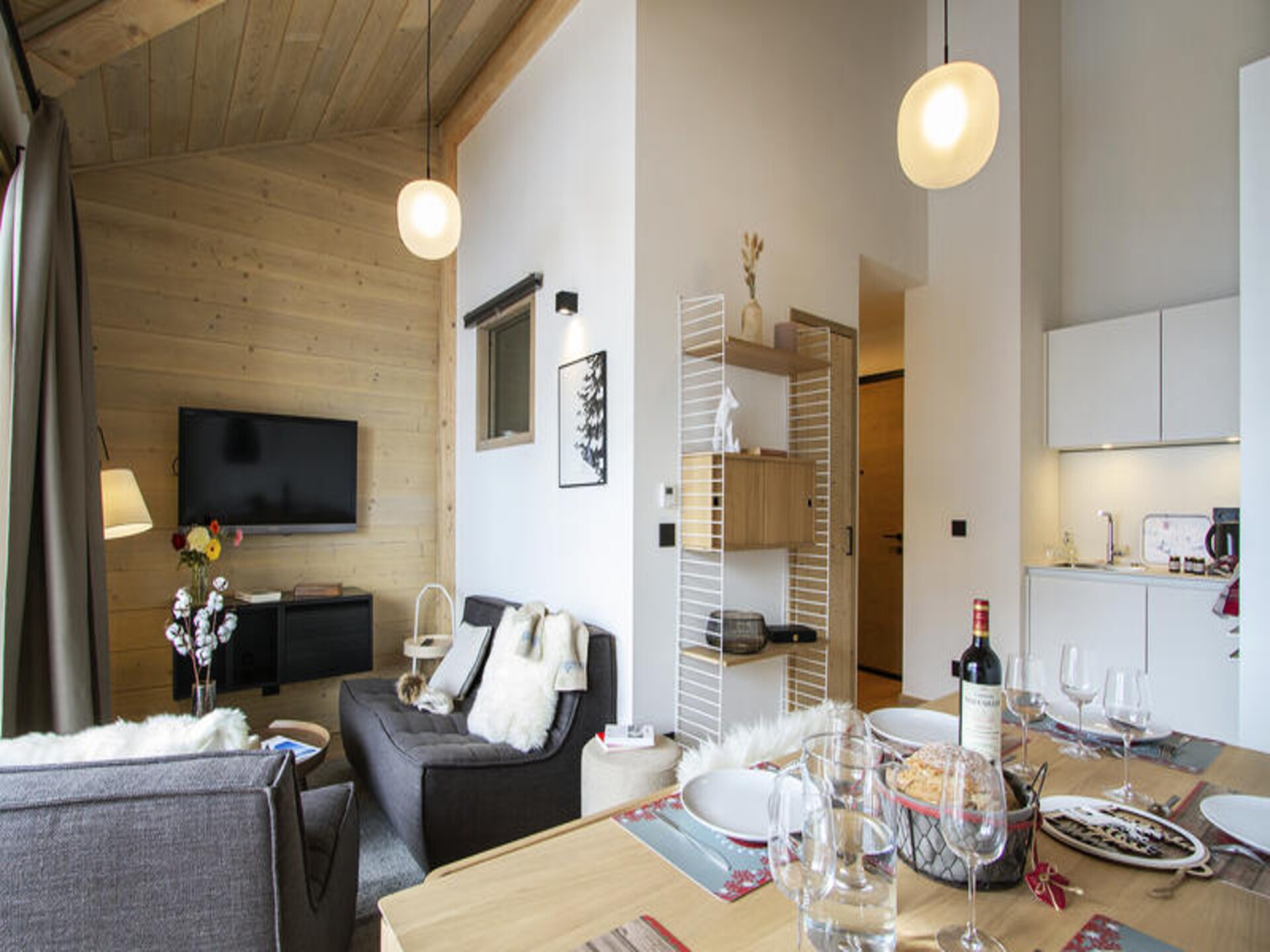 Ski-in/ski-out appartement met balkon en wellness in Huez - foto 9