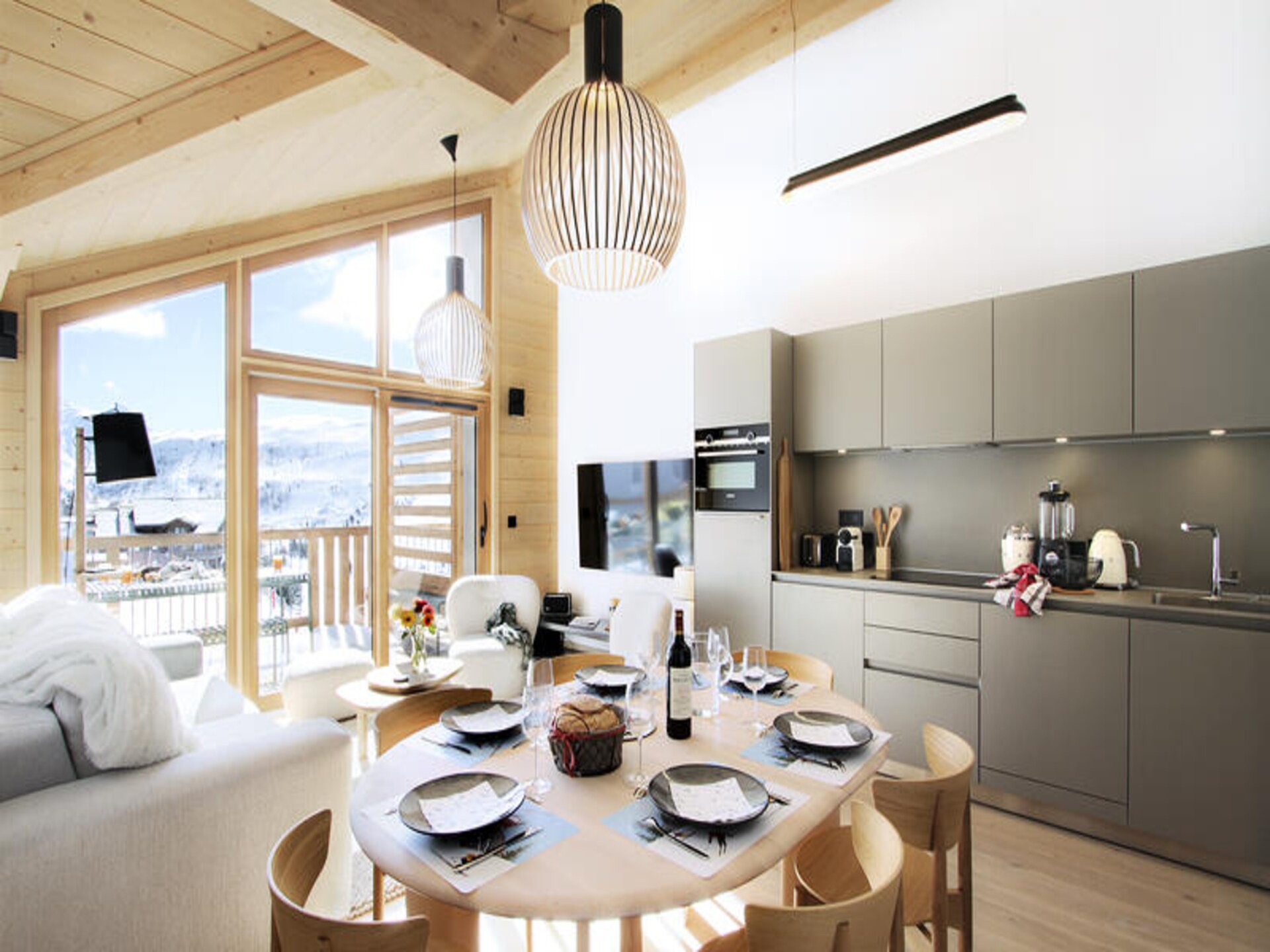 Modern ski-in/ski-out appartement in Huez met zwembad en fitness - foto 3