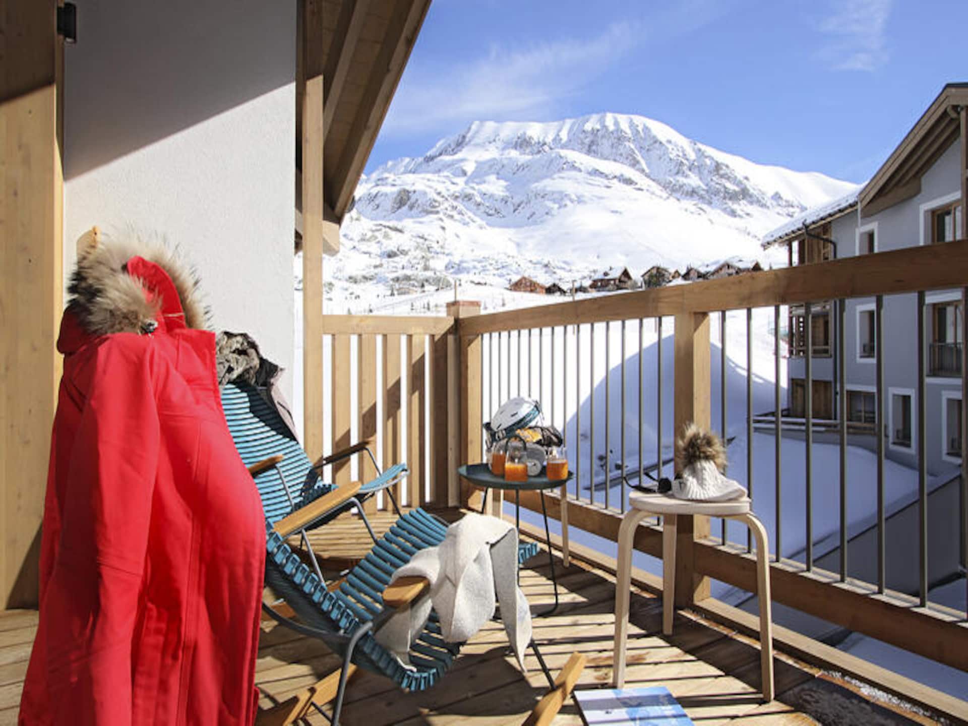 Modern ski-in/ski-out appartement in Huez met zwembad en fitness - foto 12