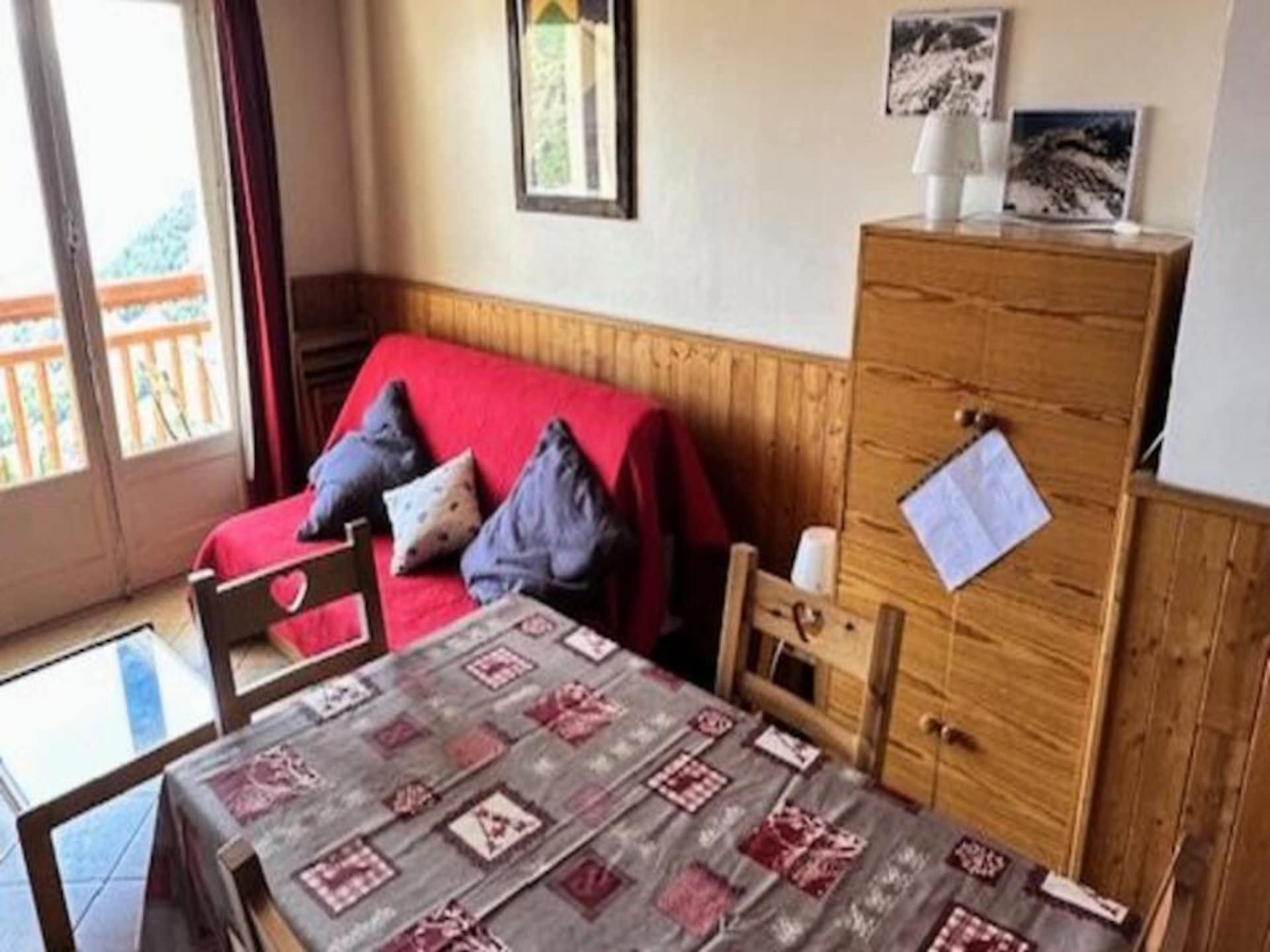 Knus appartement op de piste in Huez met zonnig balkon op het zuiden - foto 2