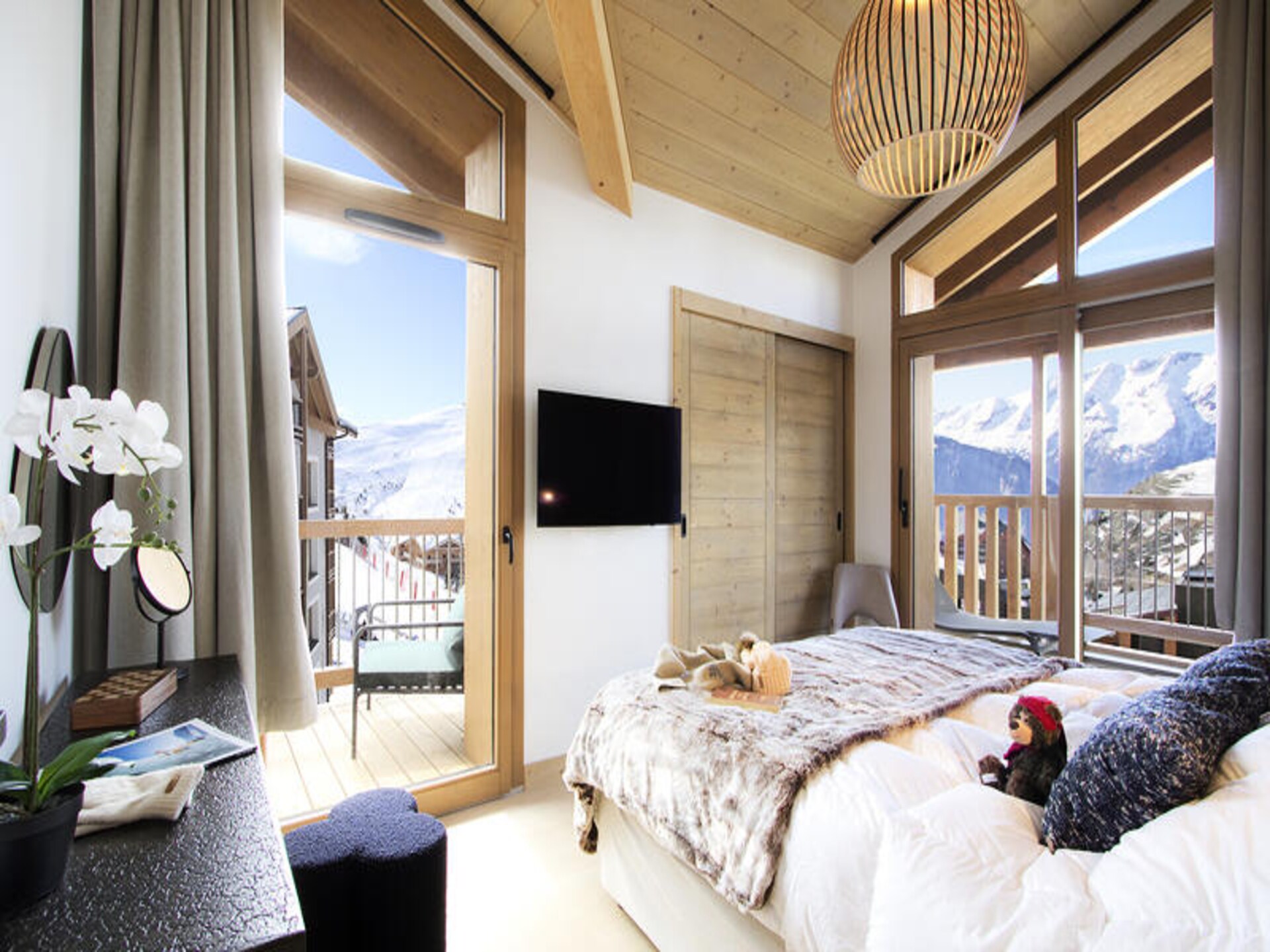 Luxueus duplex appartement met ski-in/ski-out in Alpe d'Huez voor 8 personen - foto 9