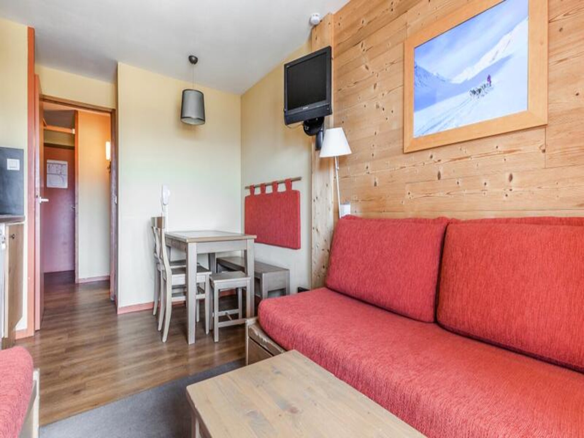 Gezellig ski-appartement in Alpe d'Huez met zuidelijk balkon en bergzicht - foto 7