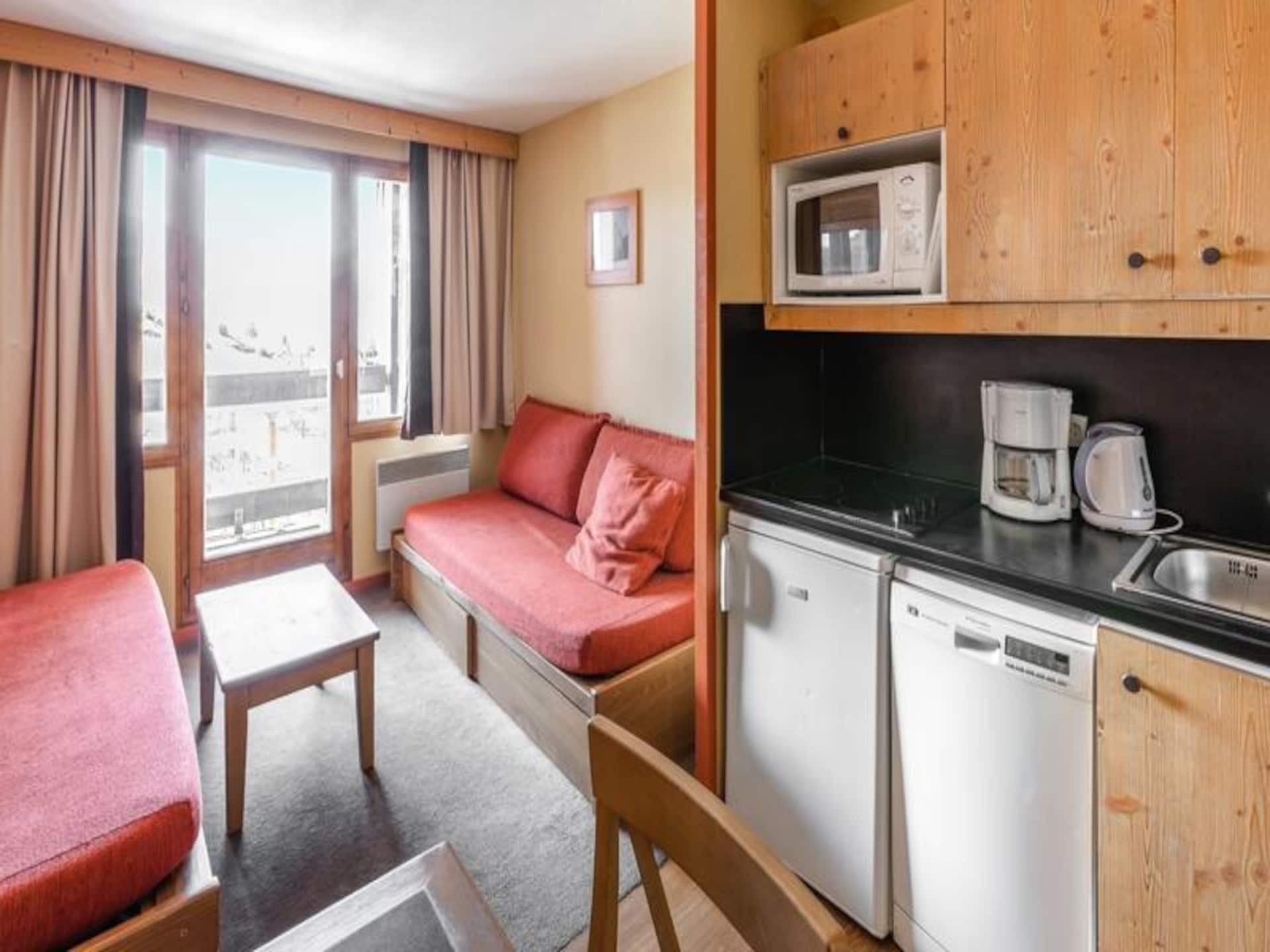 Gezellig ski-appartement in Alpe d'Huez met zuidelijk balkon en bergzicht - foto 8