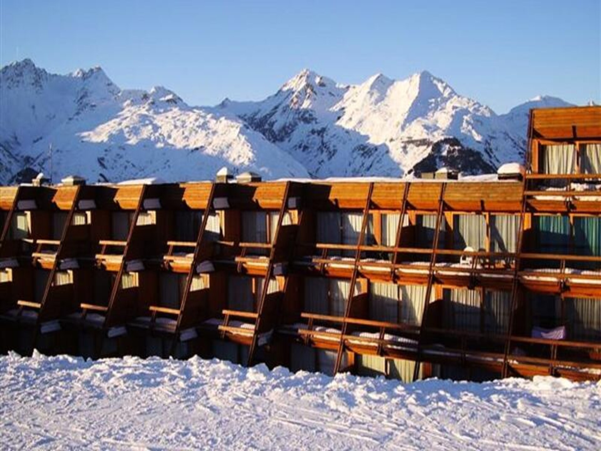 Knus appartement Arc 1600 met uitzicht op Mont Blanc, 50m van de piste - foto 12