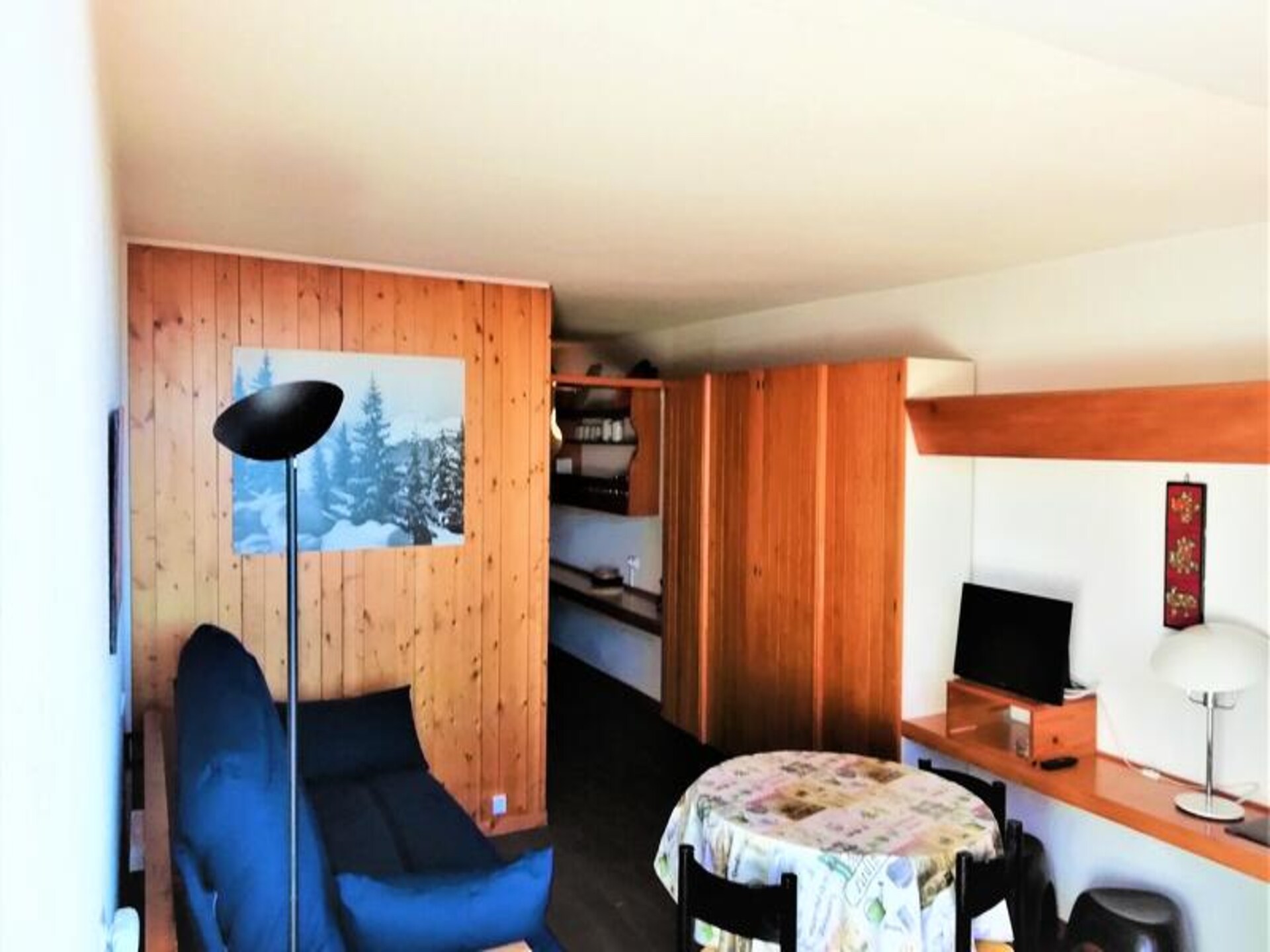 Zonnig appartement op de piste in Arc 1600 met panoramisch uitzicht - foto 1