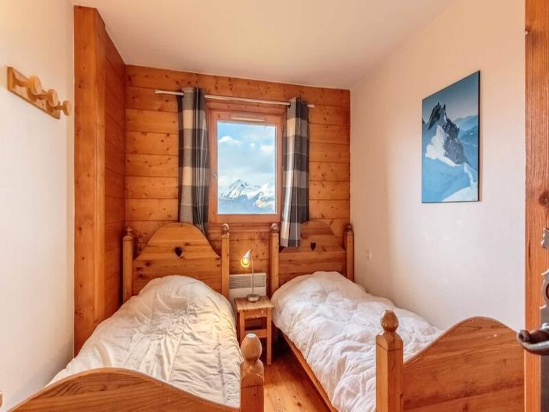 Ski-in/ski-out appartement Bourg St Maurice met Mont Blanc uitzicht en zwembad - foto 15