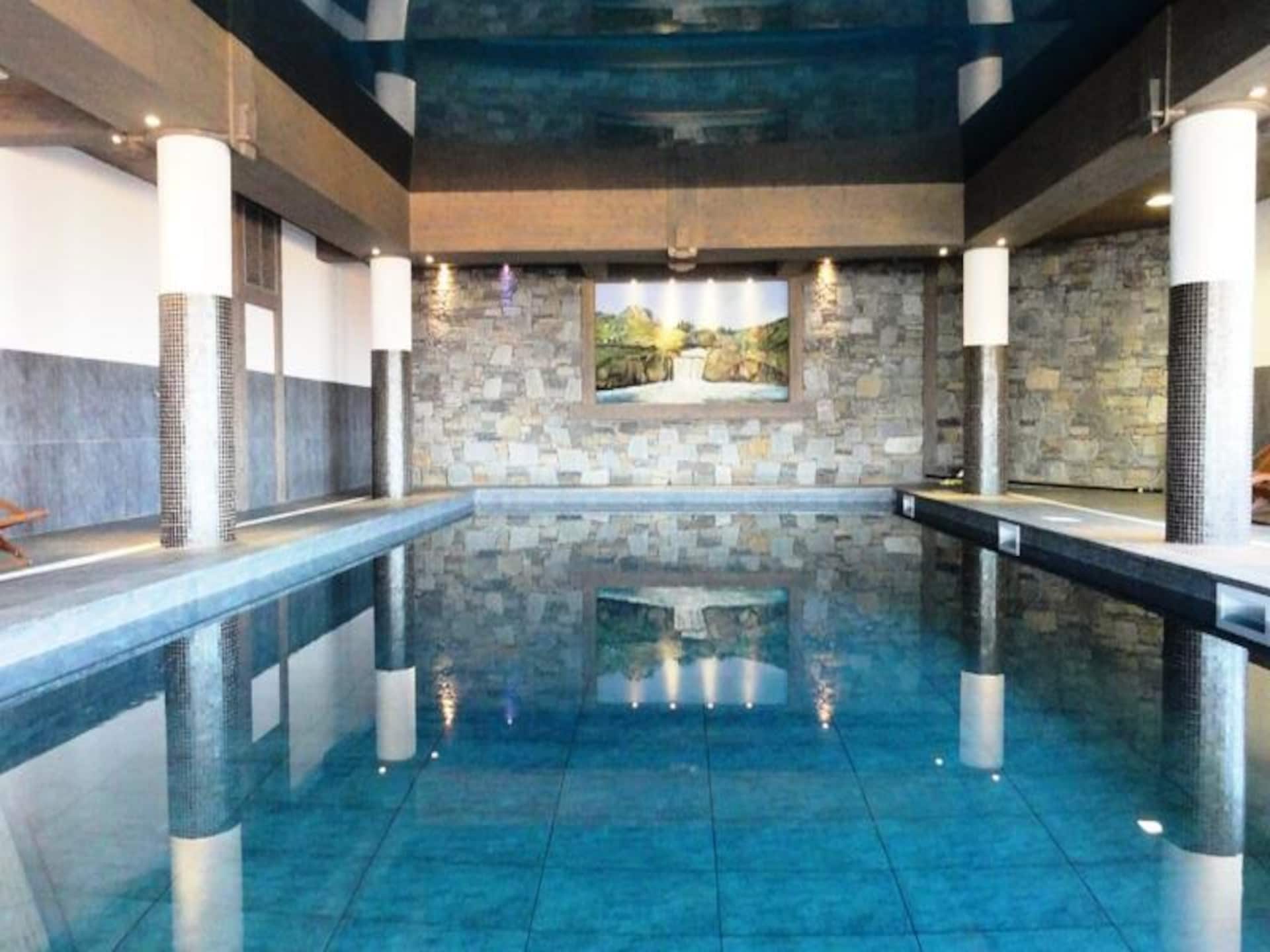 Ski-in/ski-out appartement Bourg St Maurice met Mont Blanc uitzicht en zwembad - foto 18