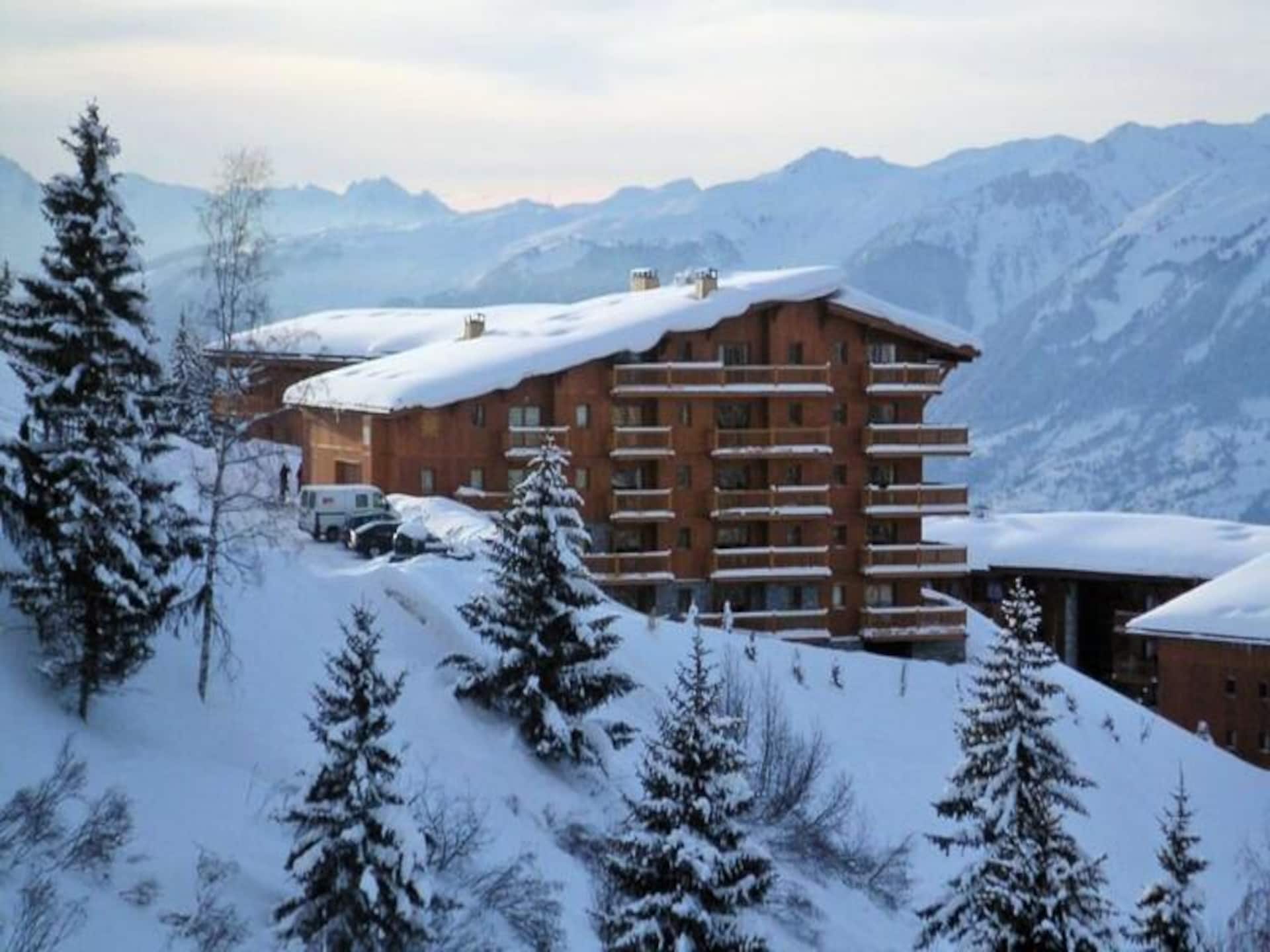 Ski-in/ski-out appartement Bourg St Maurice met Mont Blanc uitzicht en zwembad - foto 19