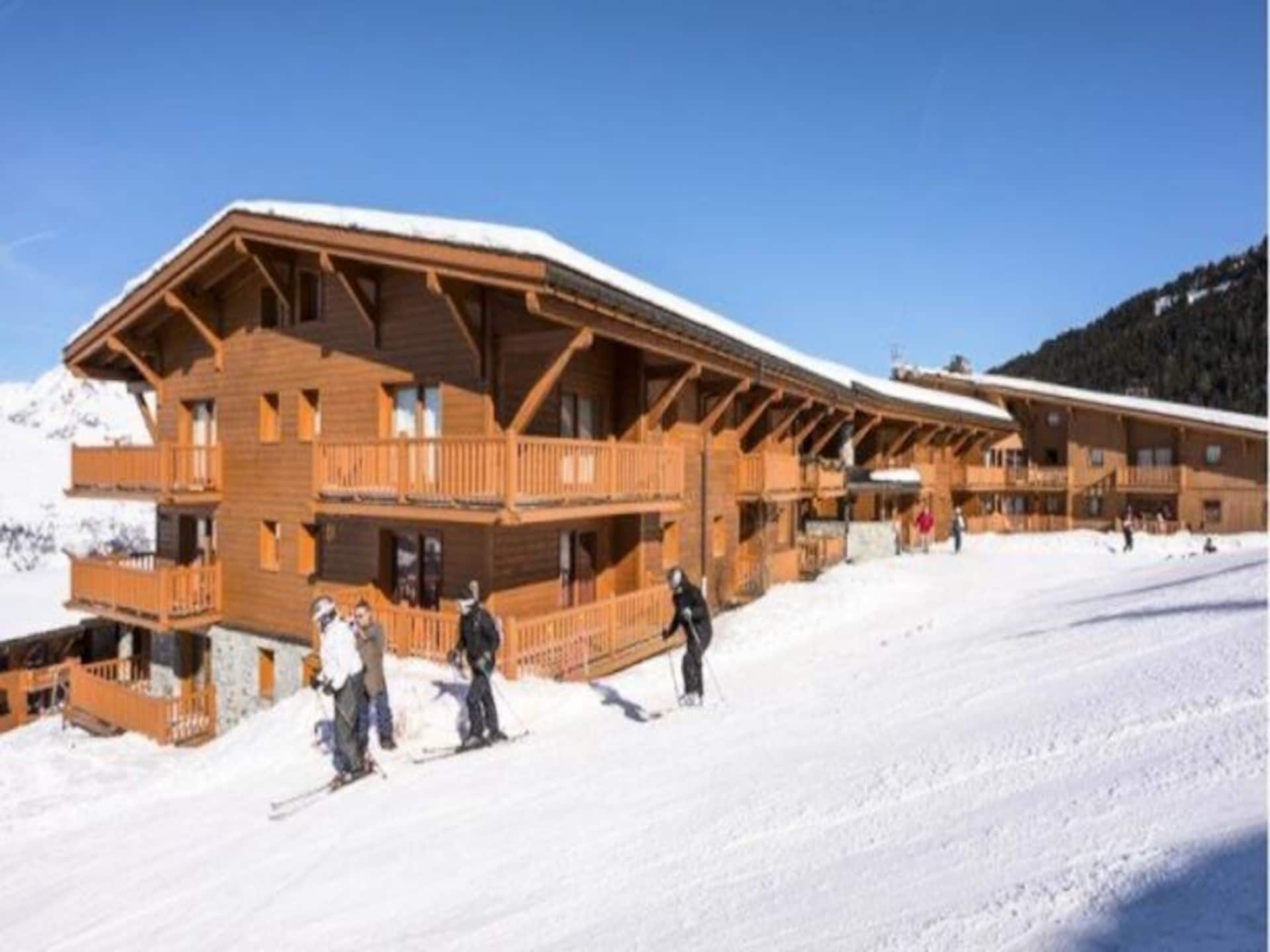 Ski-in/ski-out appartement Bourg St Maurice met Mont Blanc uitzicht en zwembad - foto 21