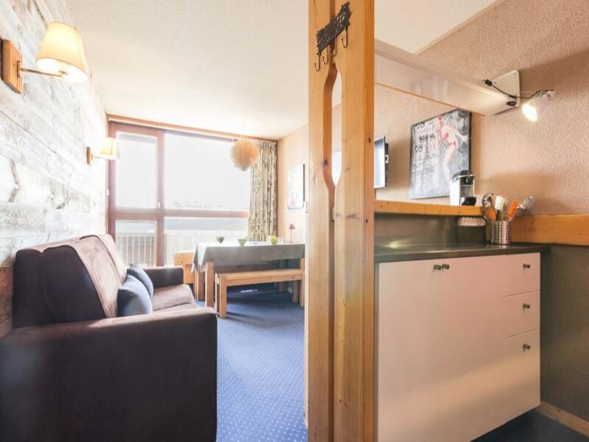 Ski-in, ski-out appartement in Les Arcs 1800 met panoramisch uitzicht op de Mont Blanc - foto 13