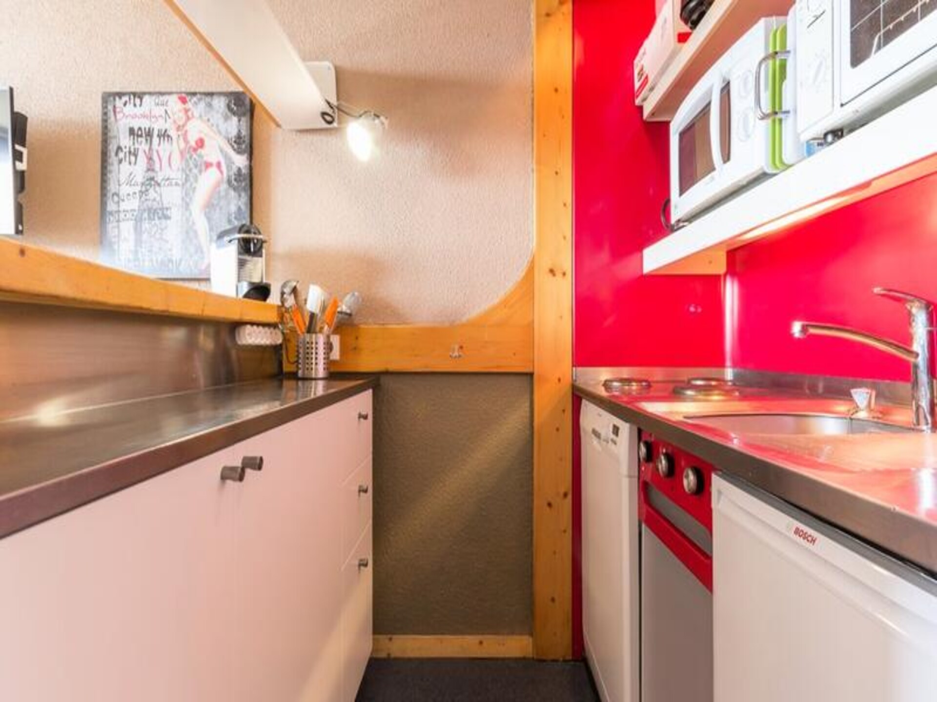 Ski-in, ski-out appartement in Les Arcs 1800 met panoramisch uitzicht op de Mont Blanc - foto 15