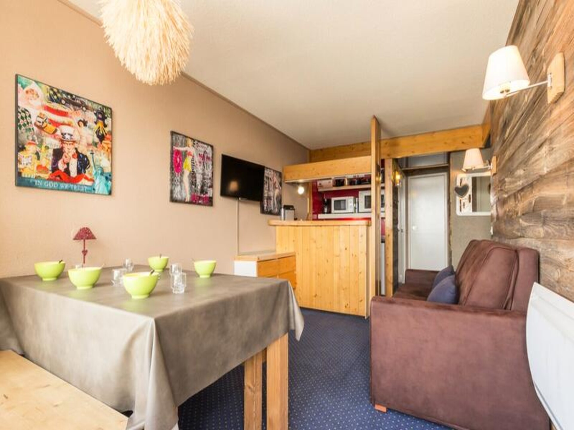 Ski-in, ski-out appartement in Les Arcs 1800 met panoramisch uitzicht op de Mont Blanc - foto 17