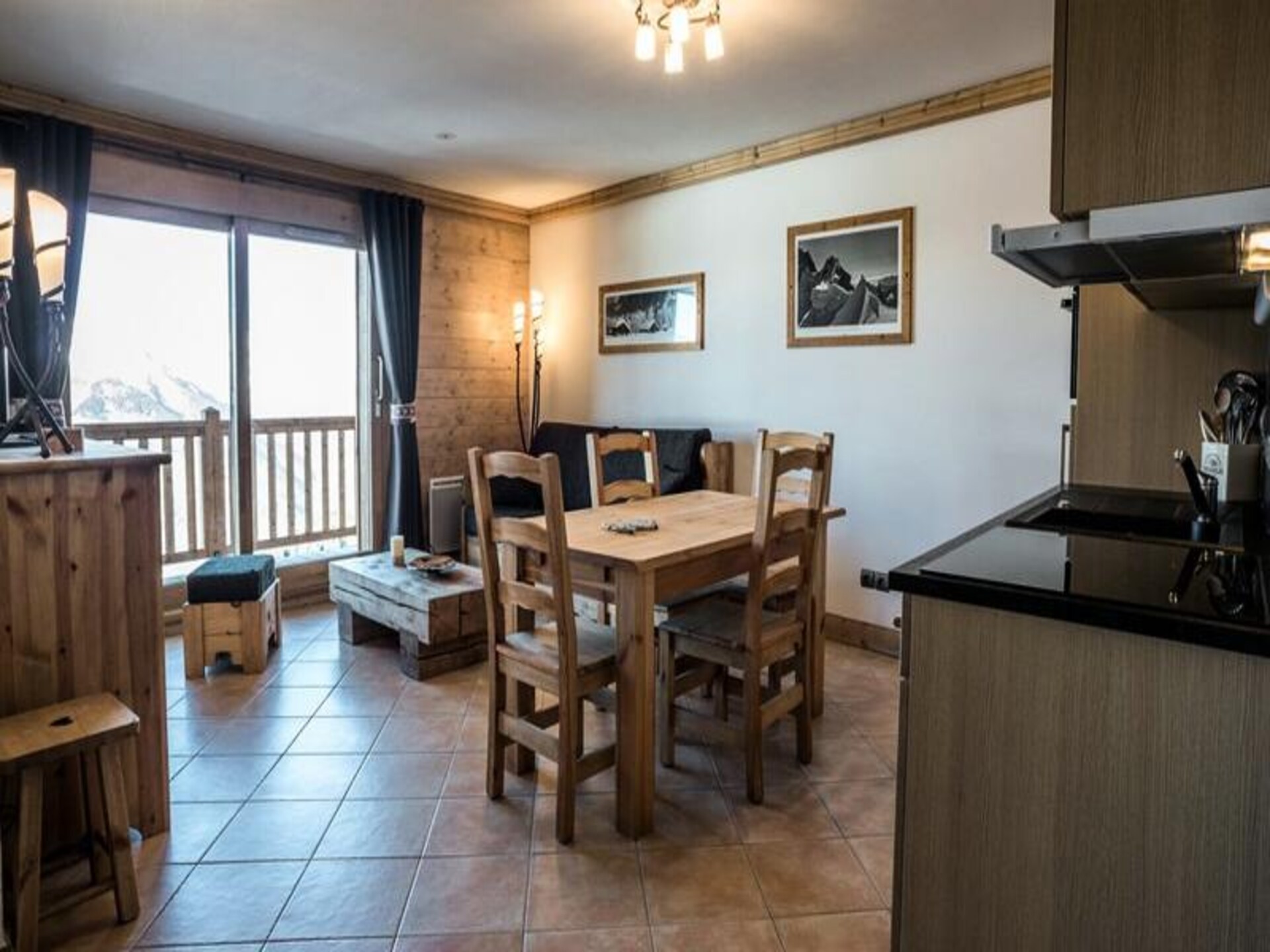 Appartement 6p met zwembad, sauna en zicht op Mont Blanc in Les Arcs 1800 - foto 2