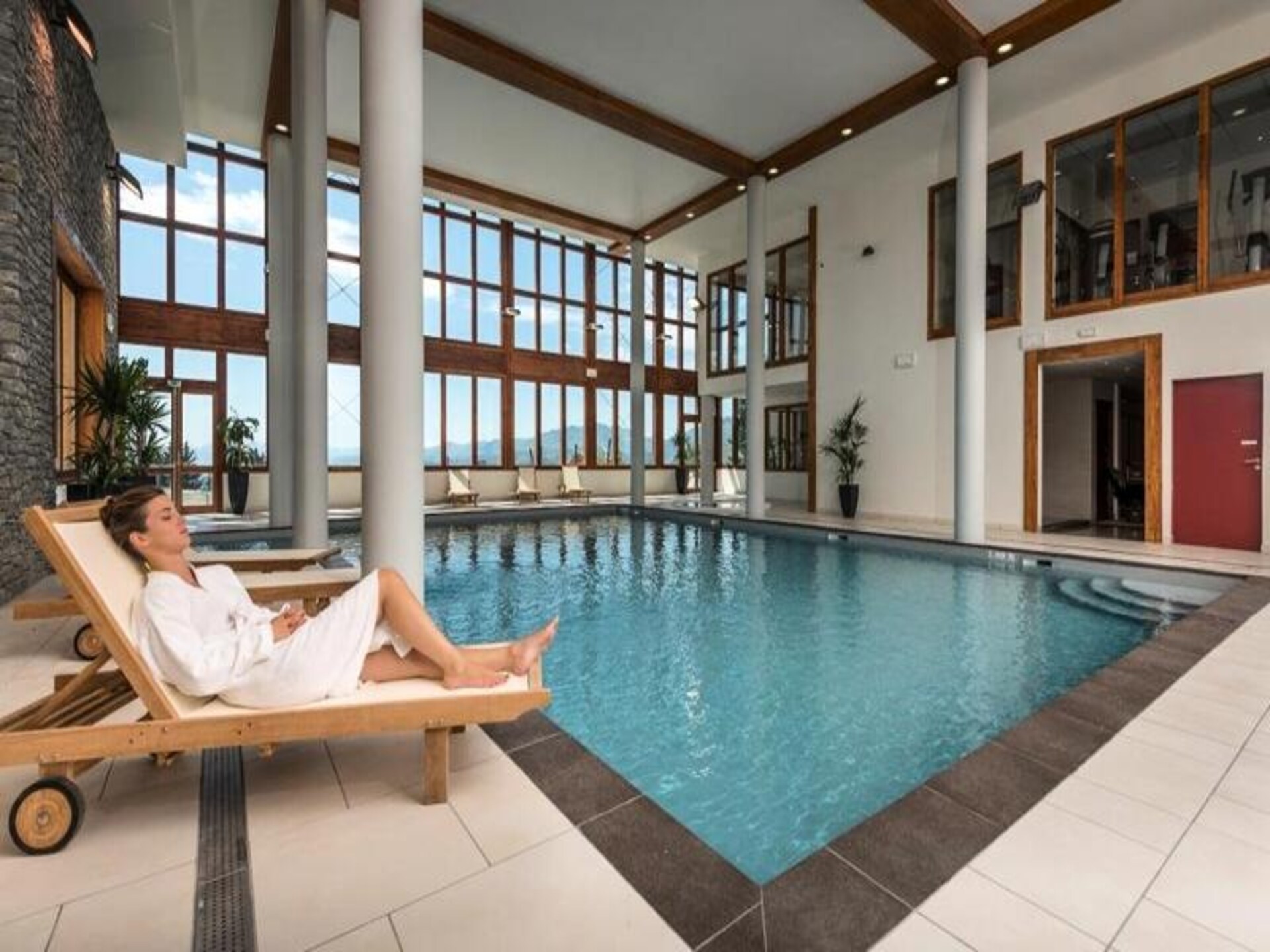Luxe ski-in/ski-out appartement met zwembad en spa in Arc 1800 - foto 12