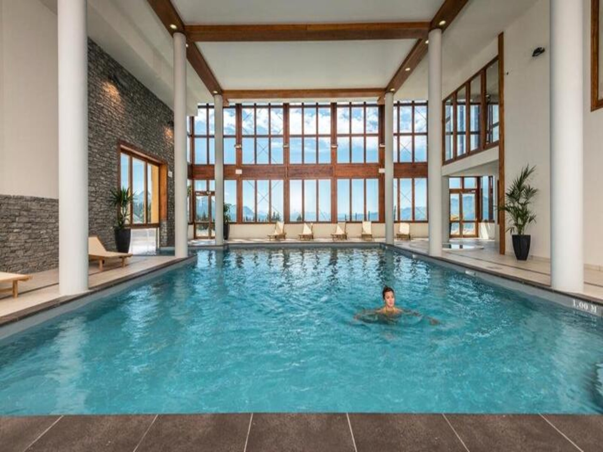Luxe ski-in/ski-out appartement met zwembad en spa in Arc 1800 - foto 16