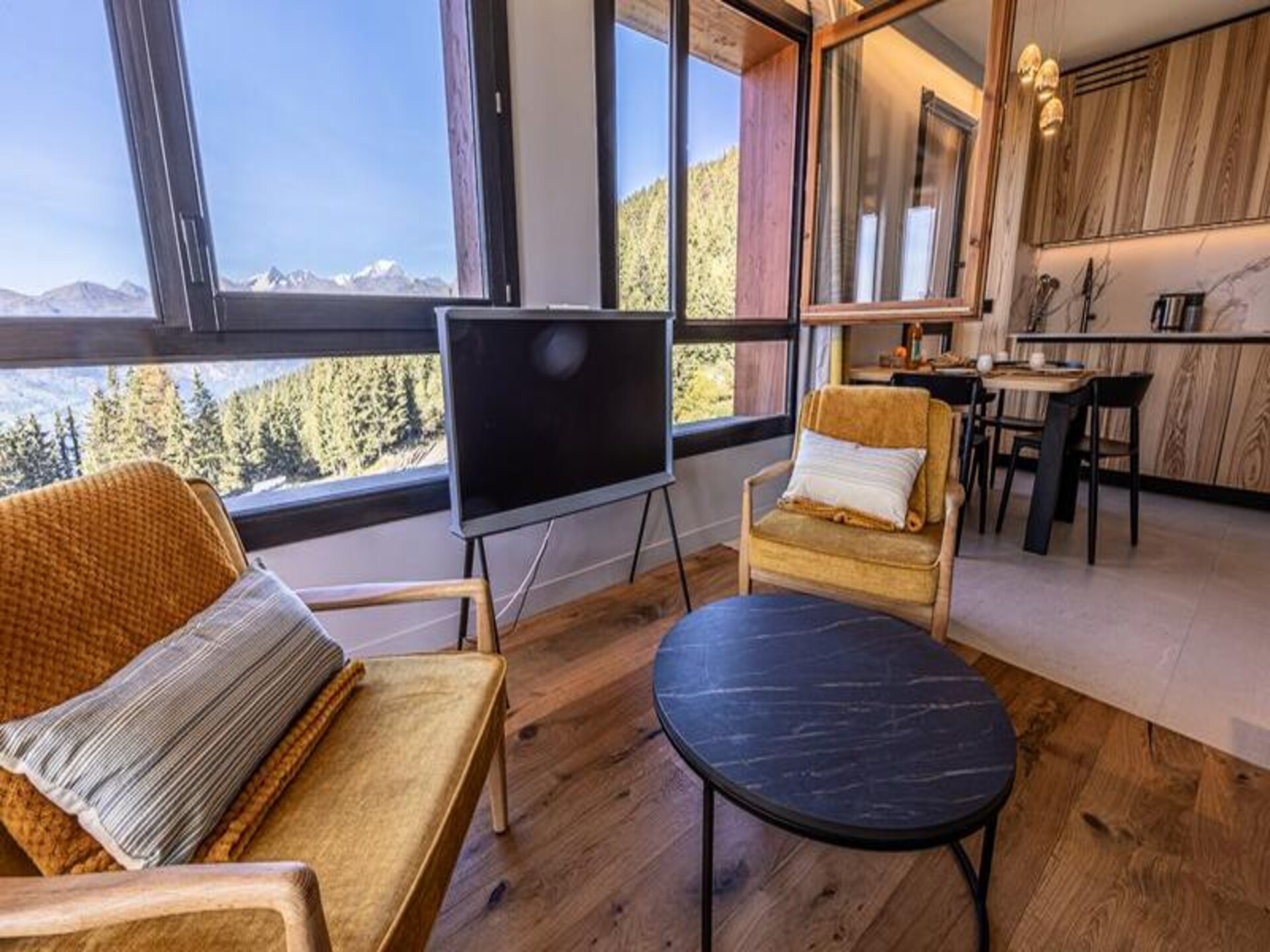 Luxe appartement Les Cristaux in Arc 1800 met spa en panoramisch uitzicht - foto 6