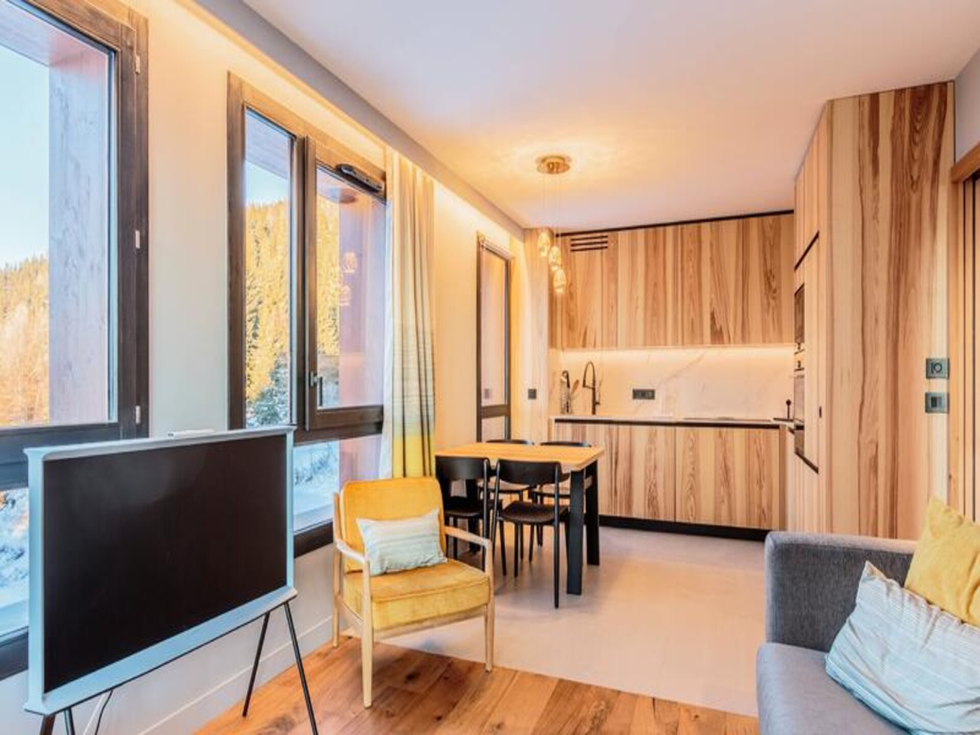 Luxe appartement Les Cristaux in Arc 1800 met spa en panoramisch uitzicht - foto 9