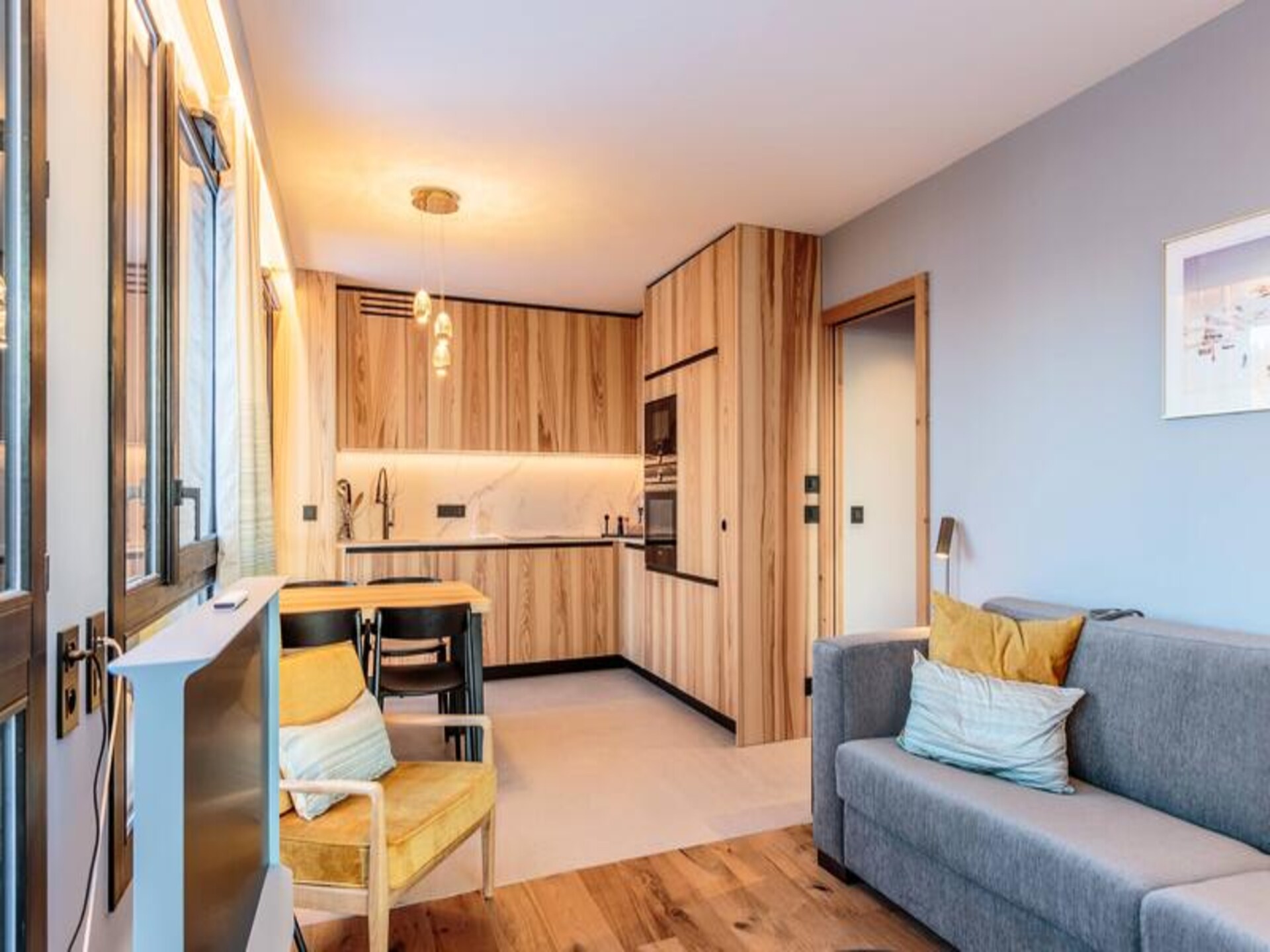 Luxe appartement Les Cristaux in Arc 1800 met spa en panoramisch uitzicht - foto 11