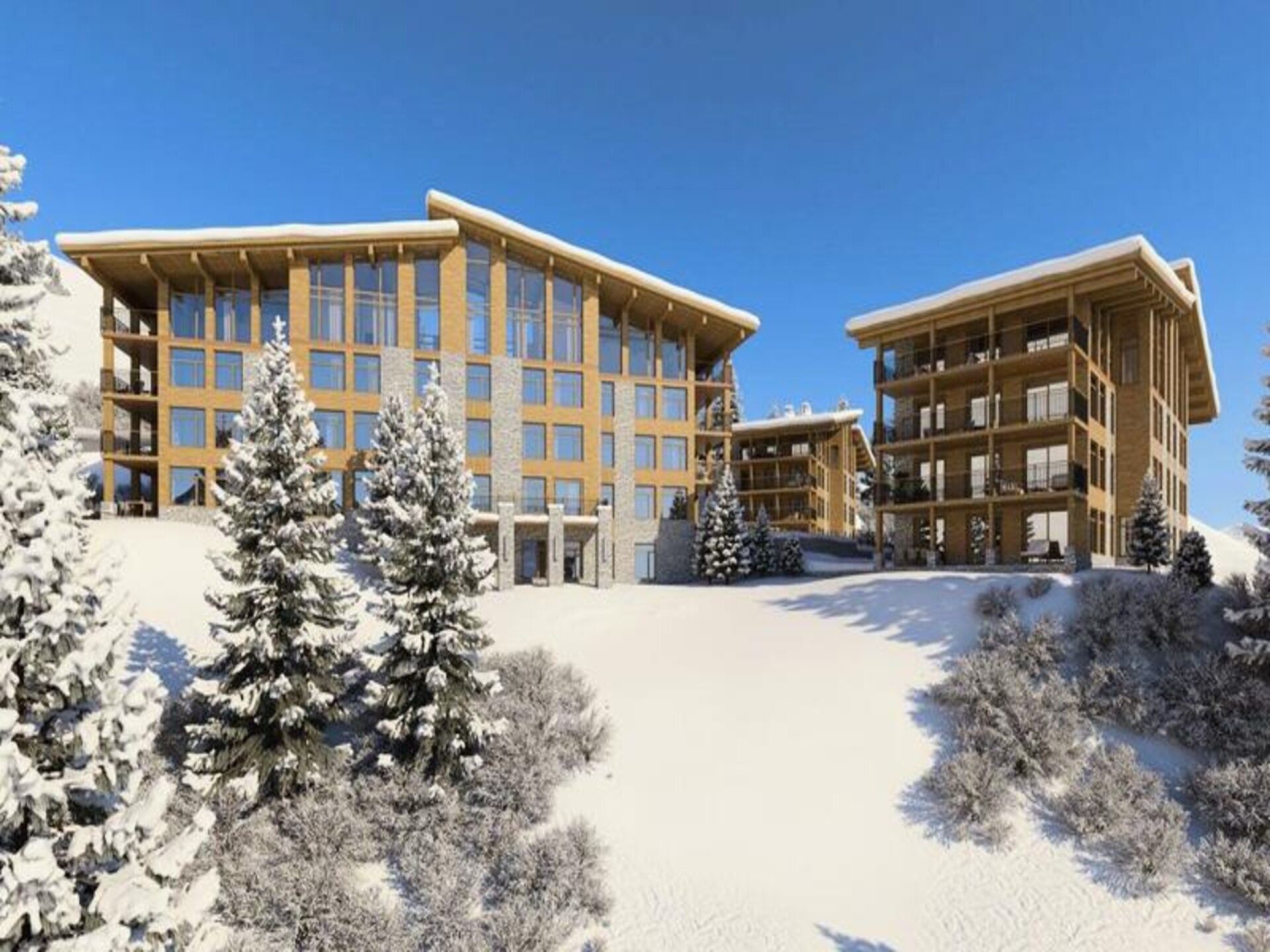 Luxe appartement Les Cristaux in Arc 1800 met spa en panoramisch uitzicht - foto 31