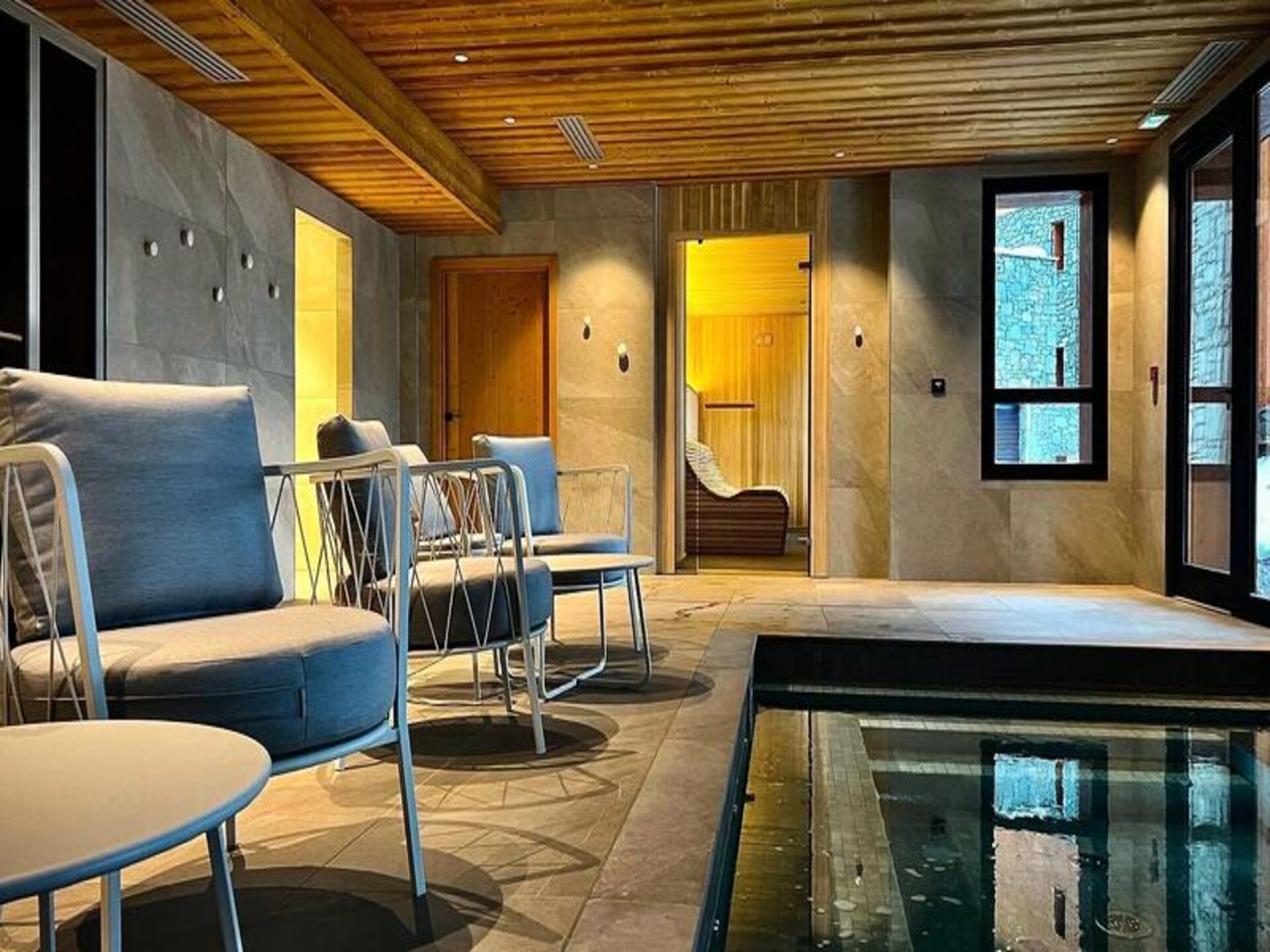 Luxe appartement Les Cristaux in Arc 1800 met spa en panoramisch uitzicht - foto 34