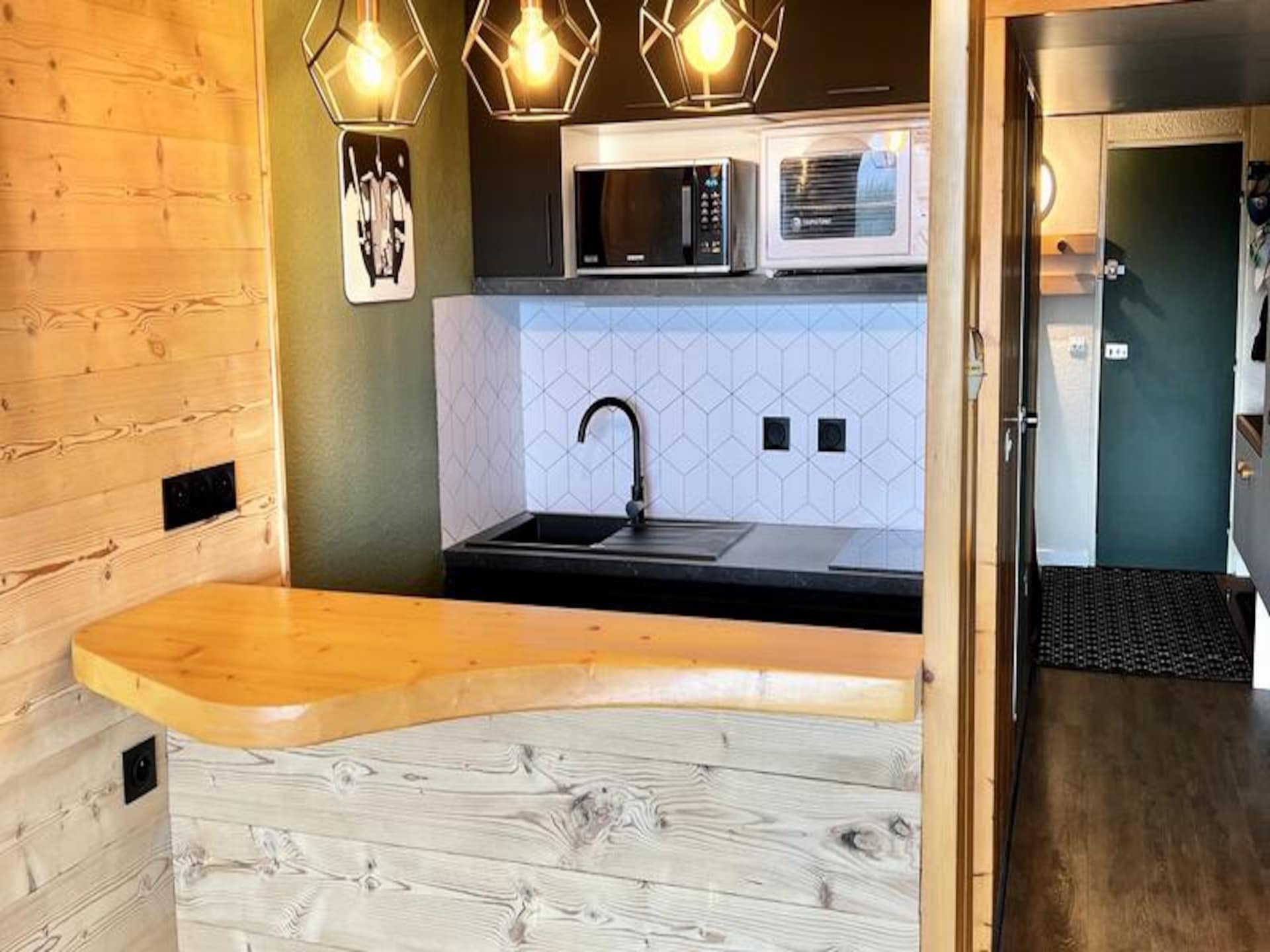 Modern appartement in Bourg St Maurice met uitzicht op Mont Blanc · 5 pers. - foto 12