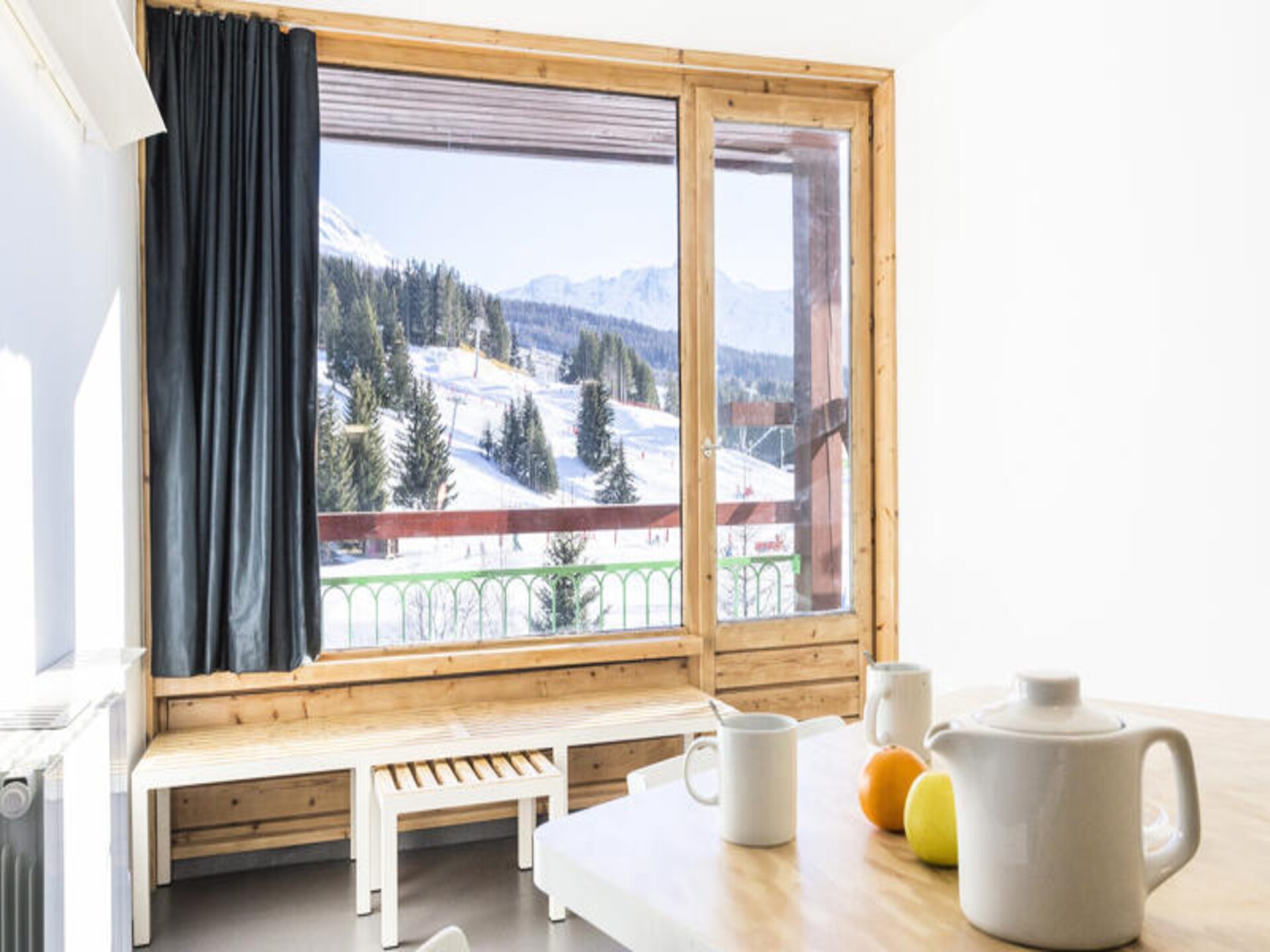 Appartement op de 15e verdieping met uitzicht op de pistes en Mont Blanc - foto 10