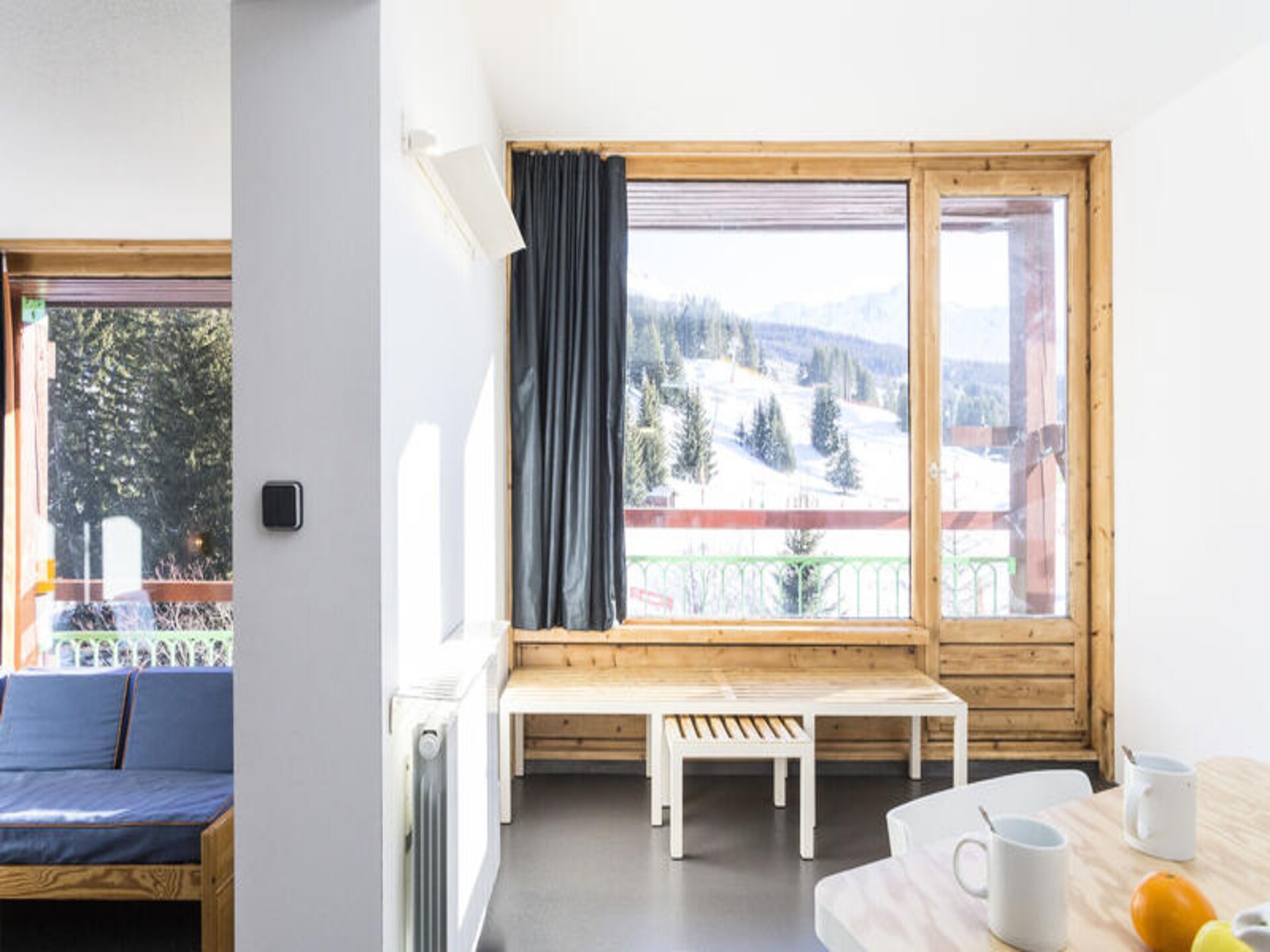 Appartement aan de piste in Les Arcs 1800 met uitzicht op de Mont Blanc - foto 10
