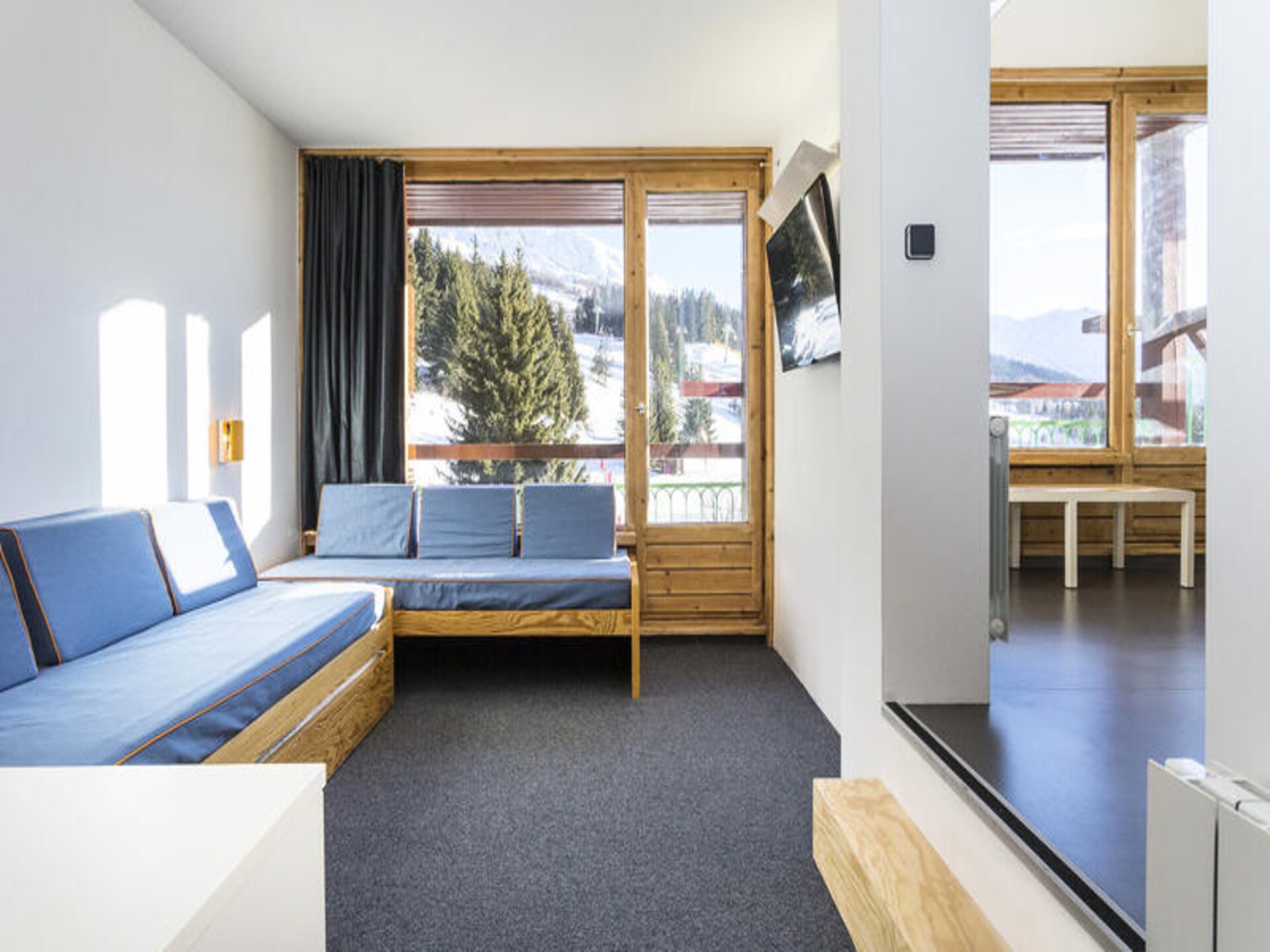 Appartement aan de piste in Les Arcs 1800 met uitzicht op de Mont Blanc - foto 16