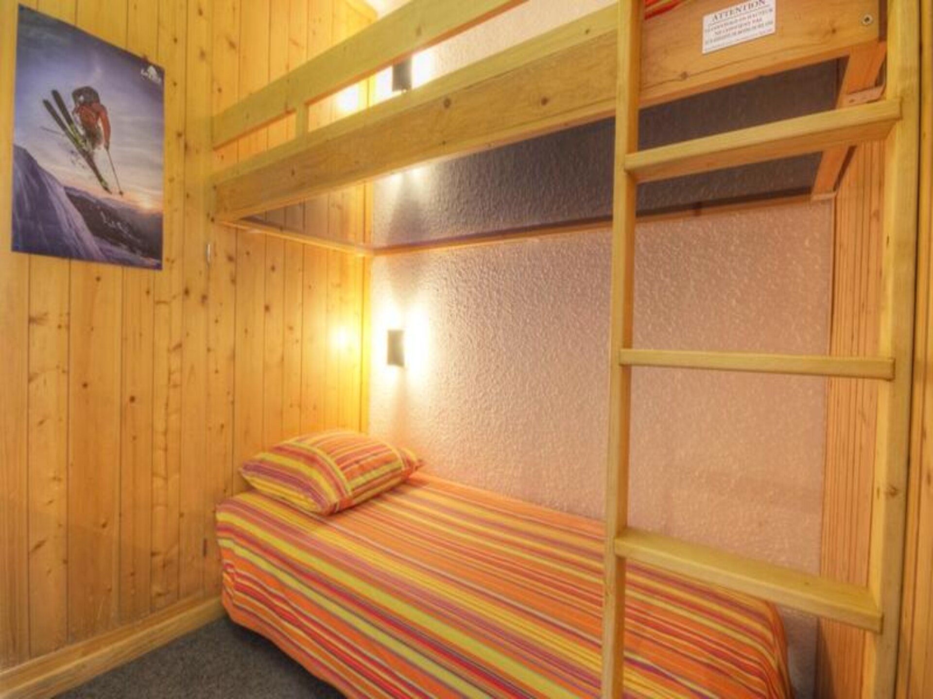 Ski-in/ski-out appartement Les Arcs 1800 met balkon op zuidwesten - foto 22