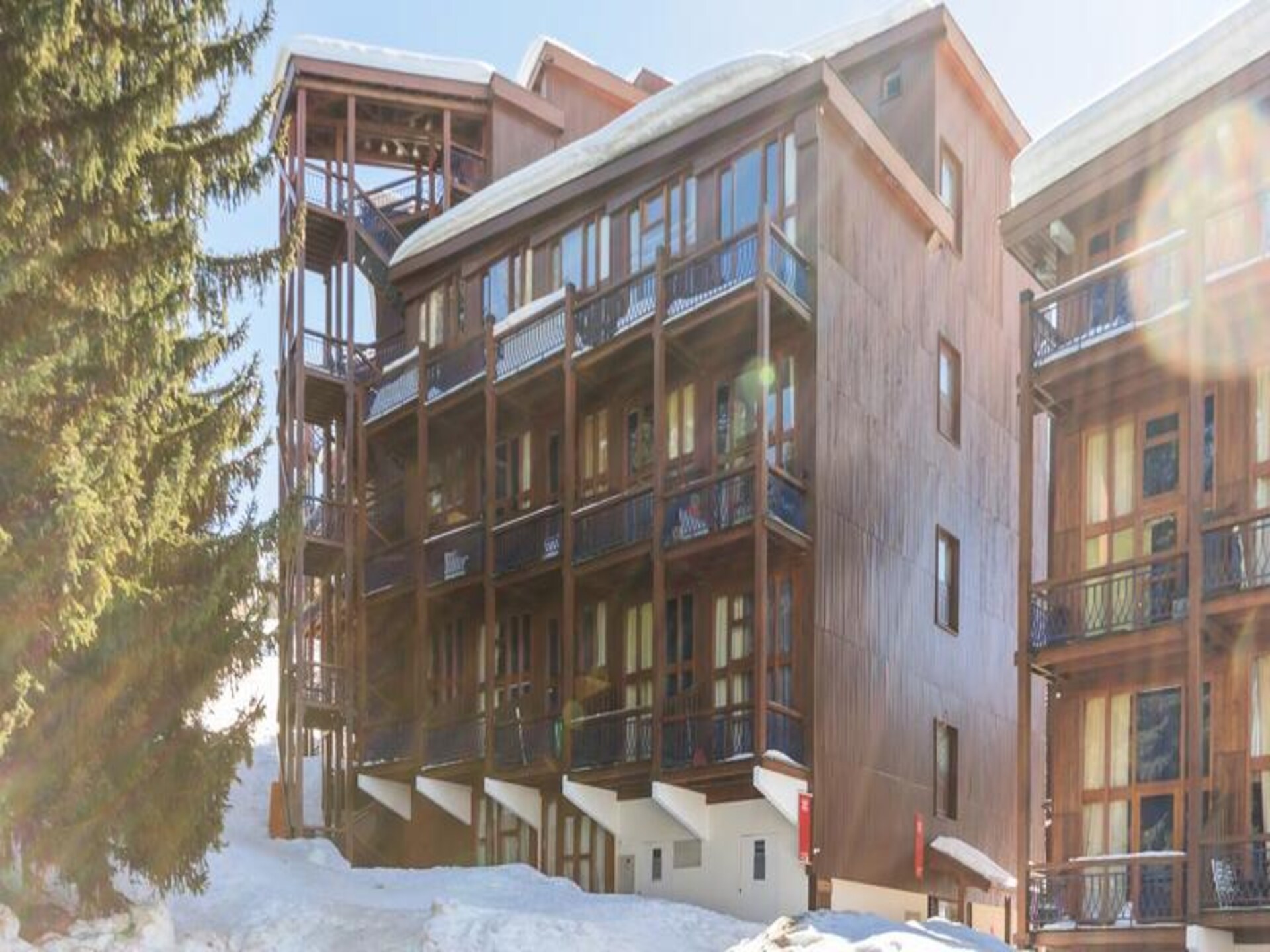Duplexappartement aan de piste in Les Arcs 1800 met panoramisch uitzicht - foto 3