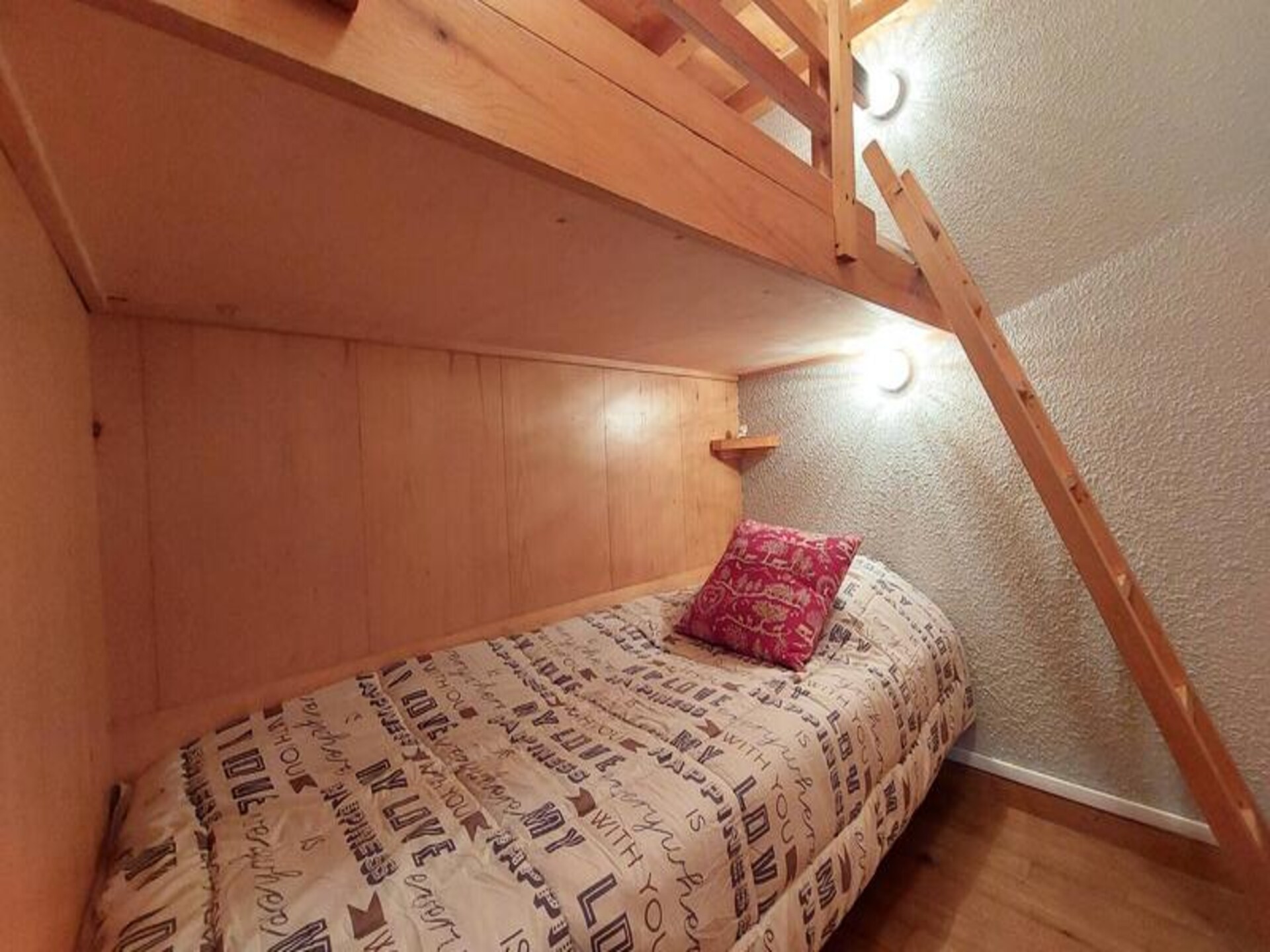 Ski-in/ski-out studio voor 5 personen in Bourg Saint Maurice met balkon op het zuiden - foto 14