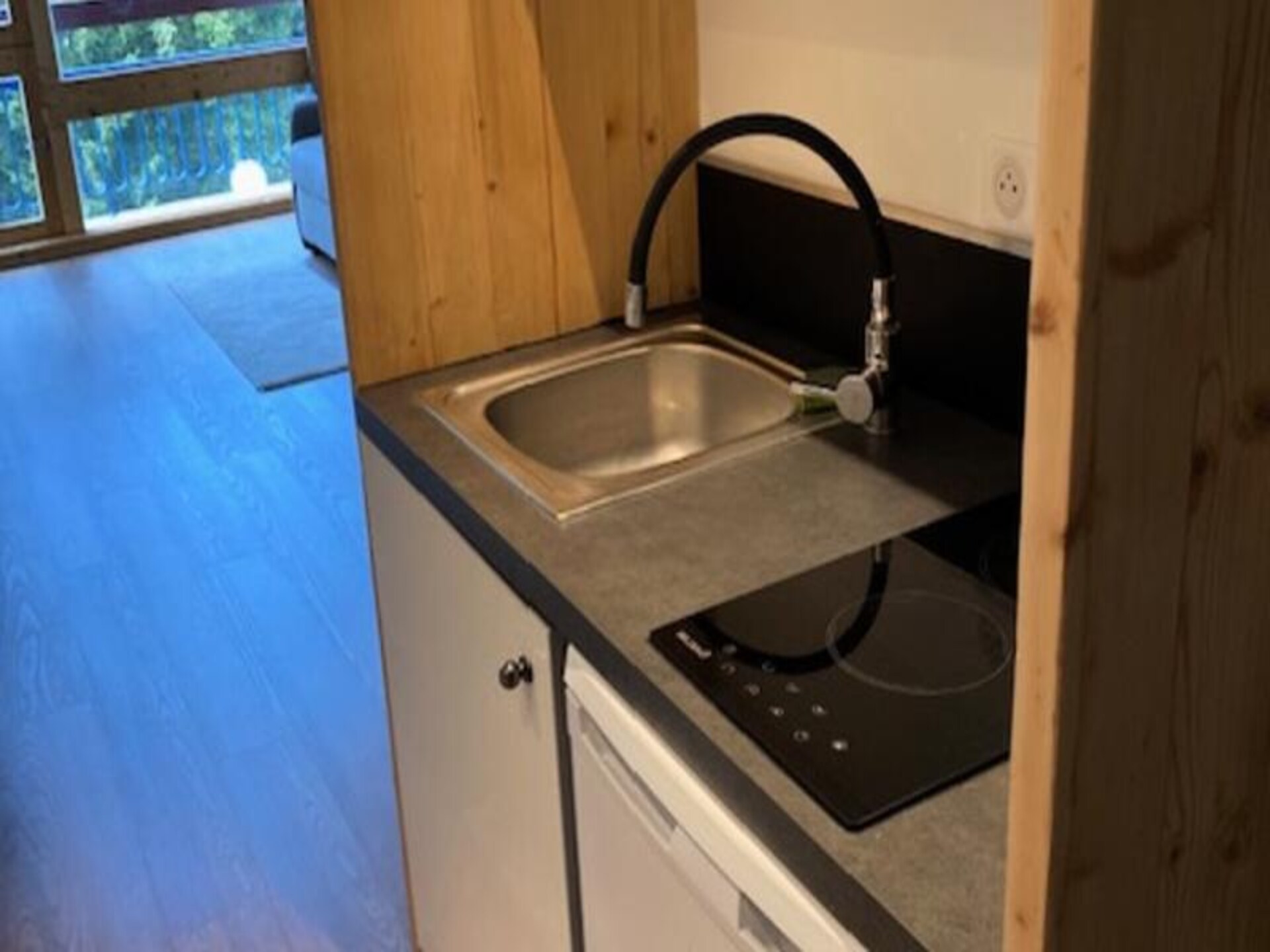 Knusse studio met ski-in/ski-out in Bourg Saint Maurice, direct aan de piste - foto 13