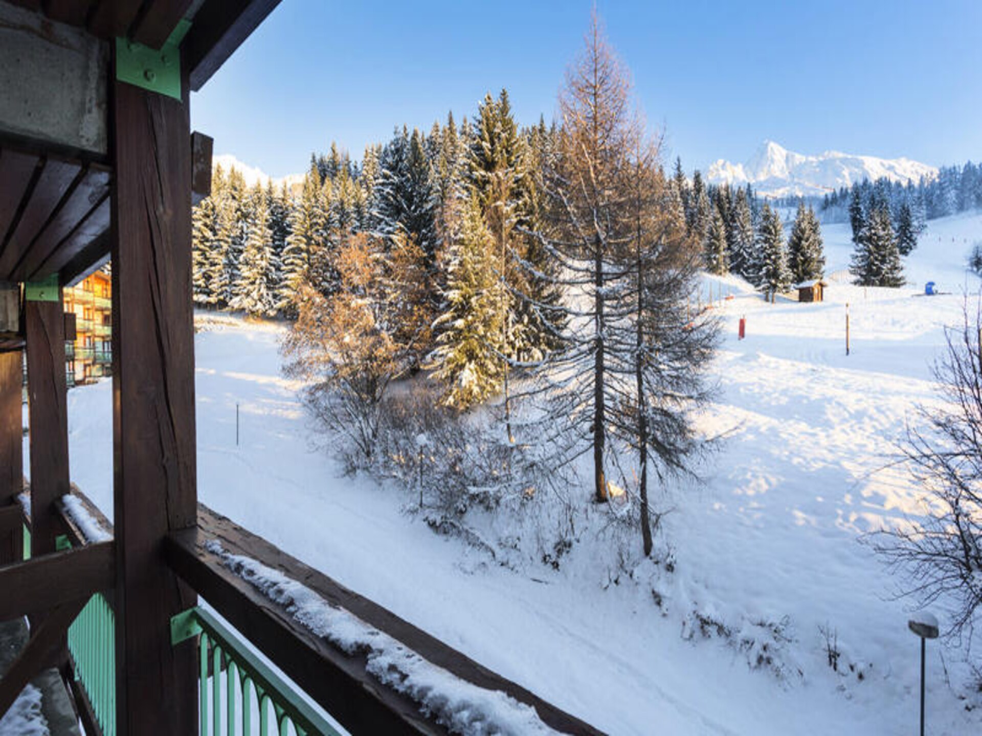 Knusse skistudio Les Arcs: ski-in/ski-out met Mont Blanc-zicht - foto 20
